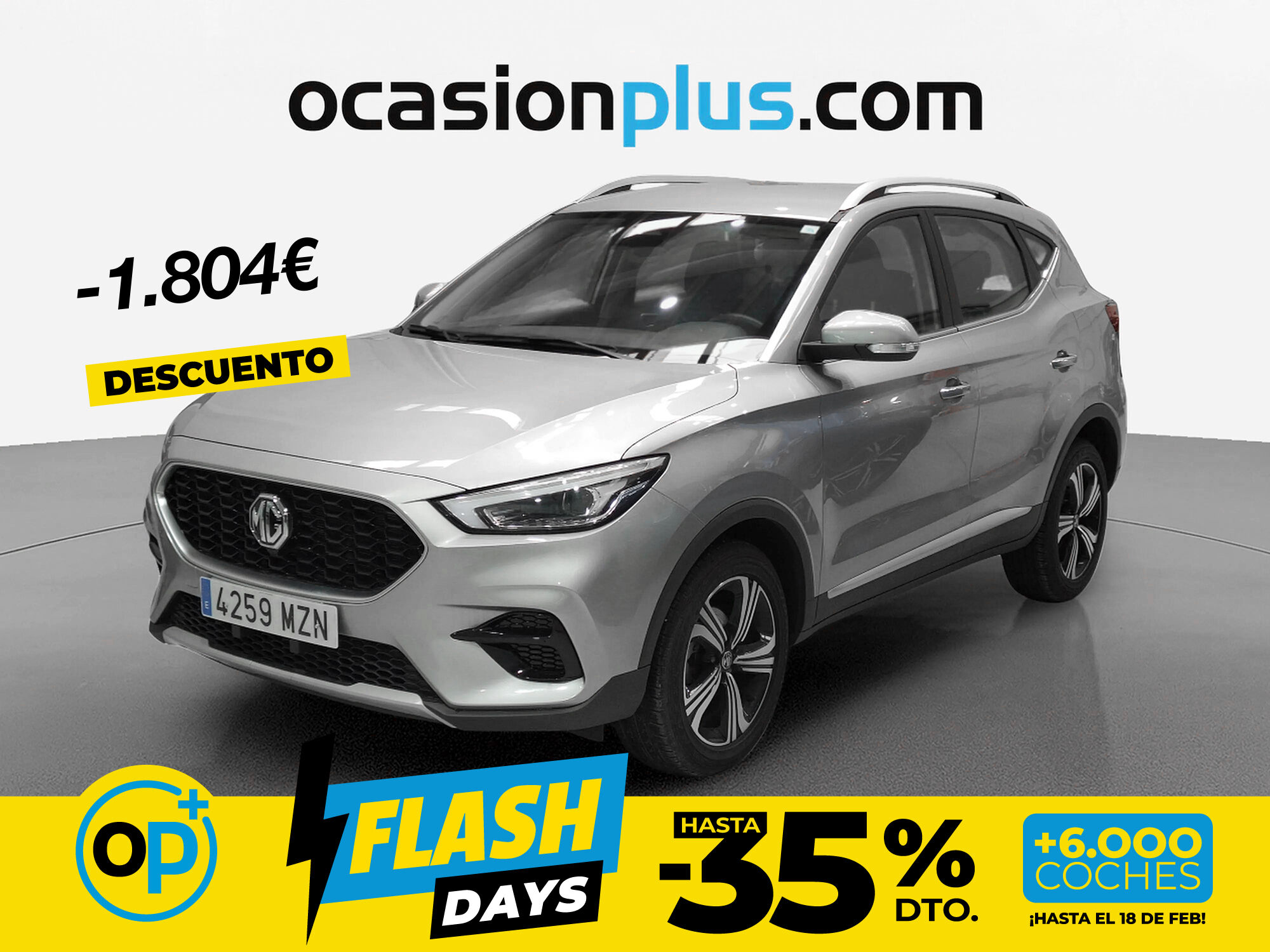 Foto del MG ZS 1.5 VTi-Tech Luxury 78kW