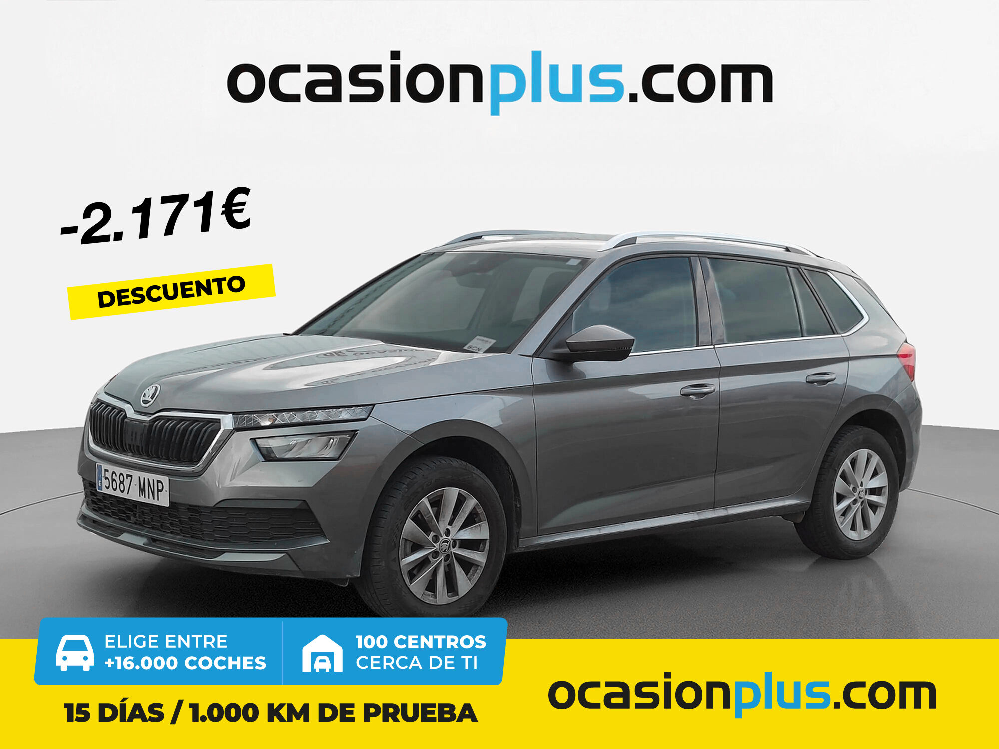 SKODA Kamiq (1.0 TSI Ambition 81 kW (110 CV)) en Madrid