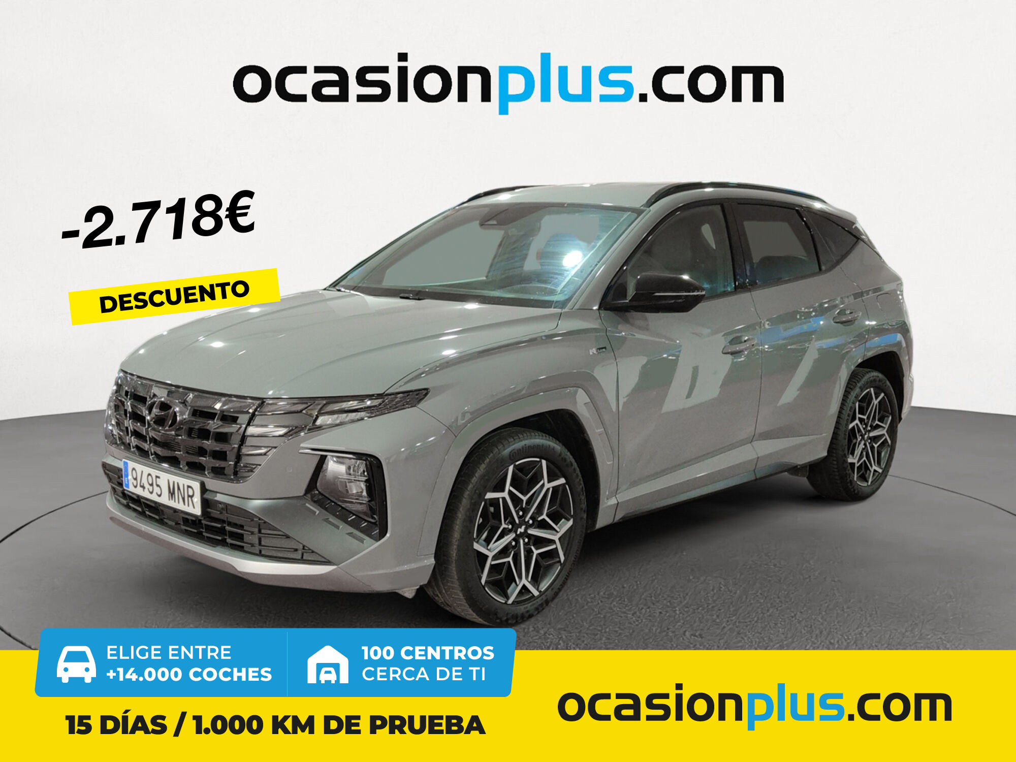 HYUNDAI Tucson (1.6 TGDI 48V N-Line 4X2 110 kW (150 CV)) en Madrid