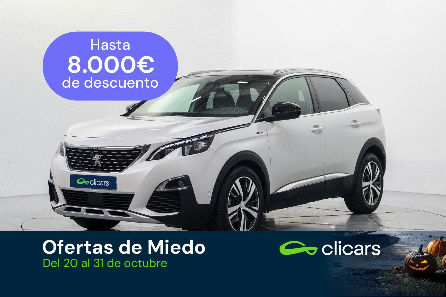 PEUGEOT 3008 (3008 1.5BlueHDi GT Line S&S 130) en Madrid