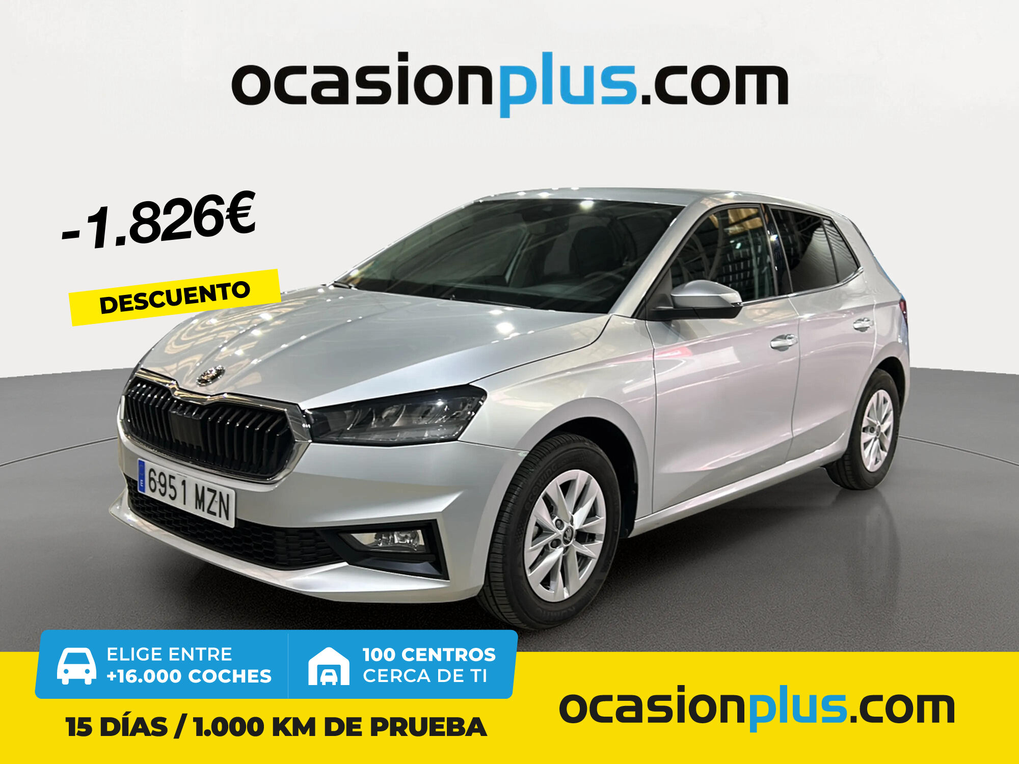 SKODA Fabia (1.0 TSI Selection DSG 85 kW (115 CV)) en Madrid