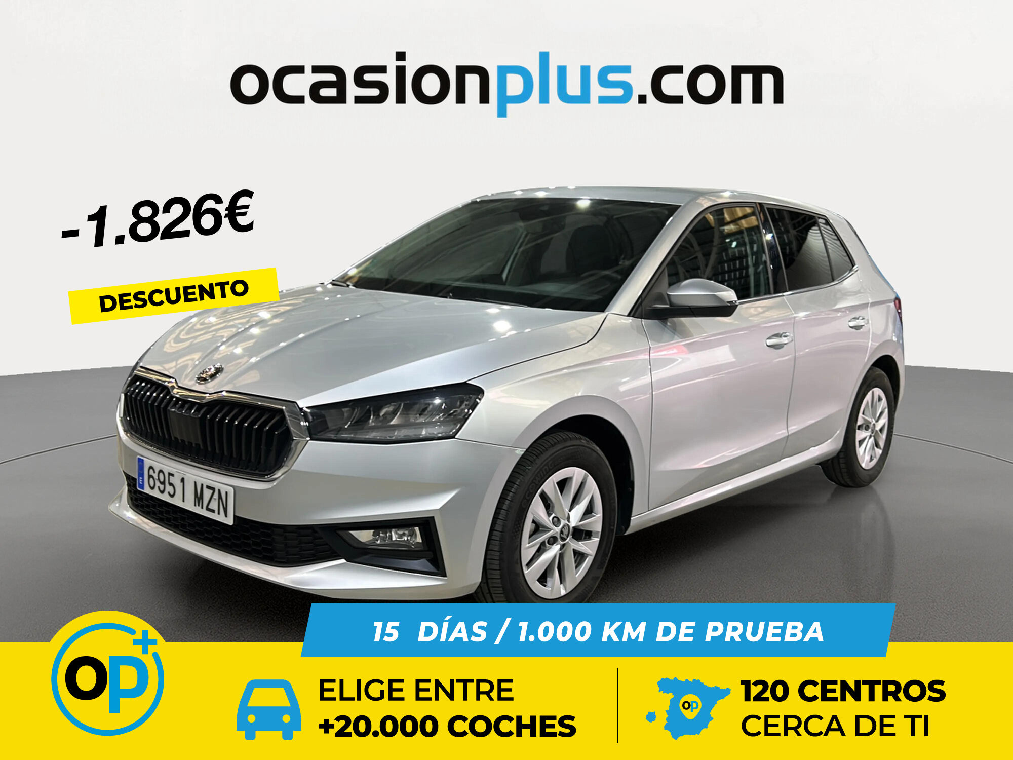 SKODA Fabia (1.0 TSI Selection DSG 85 kW (115 CV)) en Madrid