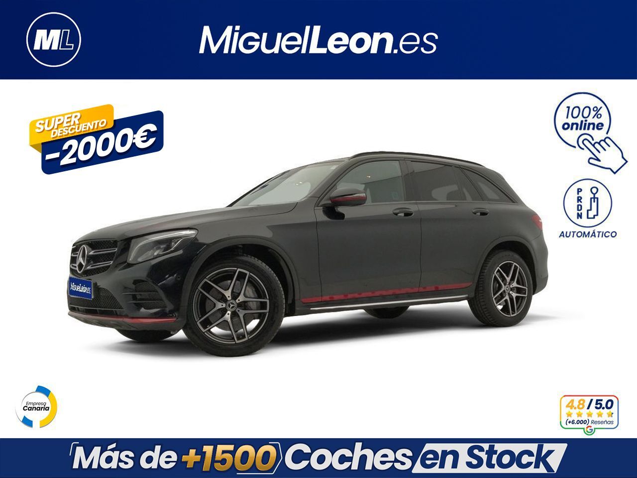 MERCEDES Clase GLC (GLC 220 d 4MATIC) en Palmas, Las