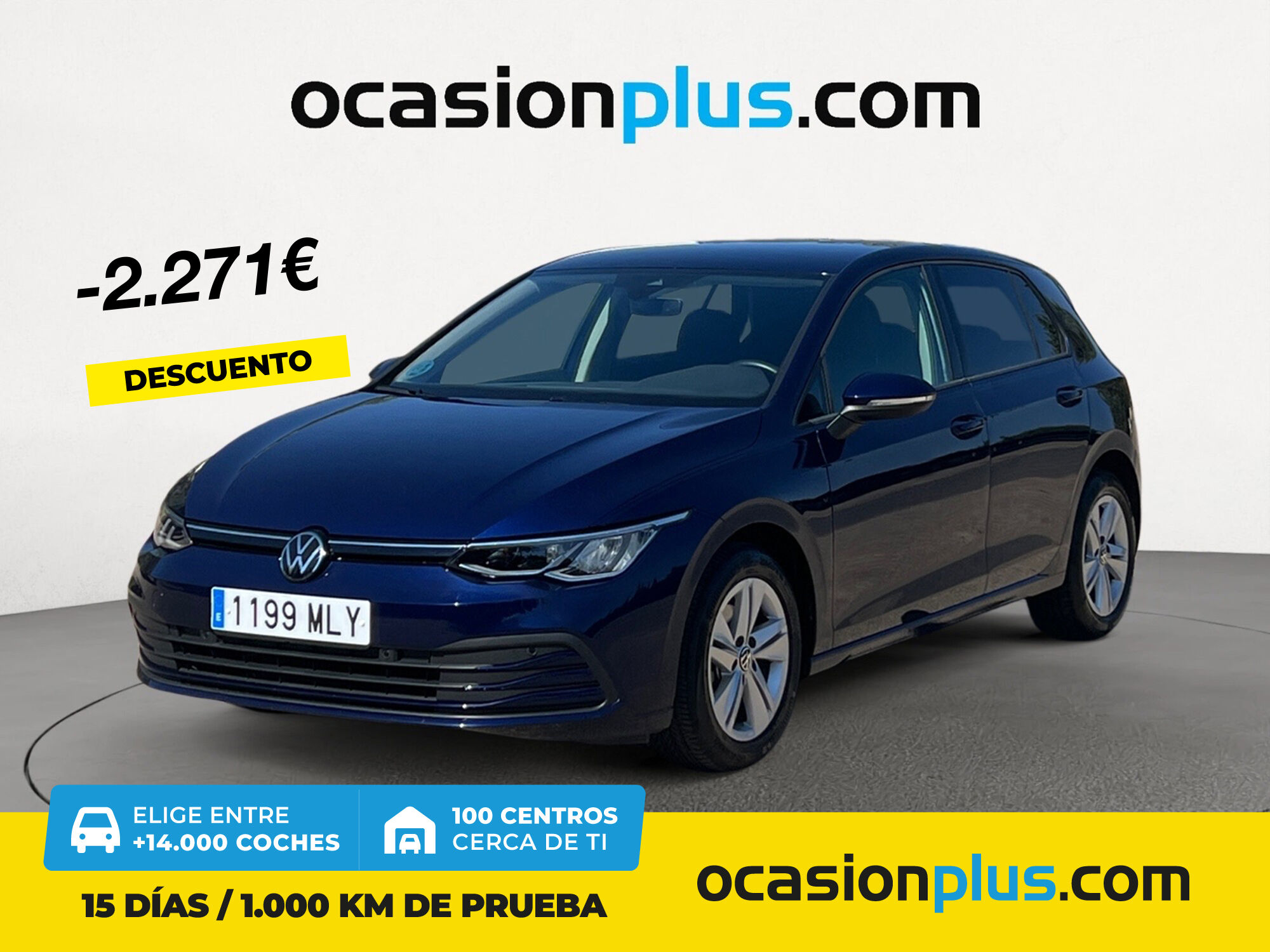 VOLKSWAGEN Golf (Life 2.0 TDI 85 kW (115 CV)) en Madrid