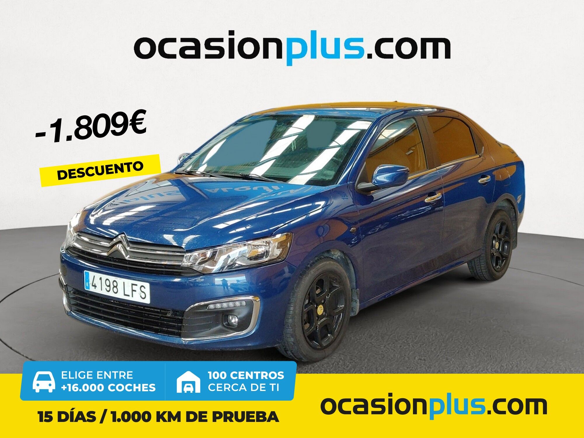 CITROEN C-Elysée (BlueHDi 100 Shine 75 kW (102 CV)) en Madrid