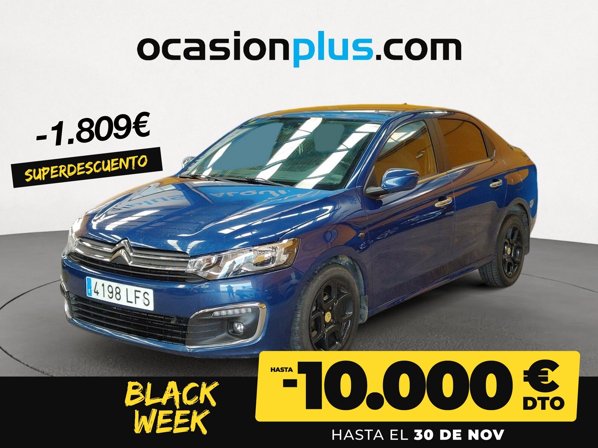 CITROEN C-Elysée (BlueHDi 100 Shine 75 kW (102 CV)) en Madrid