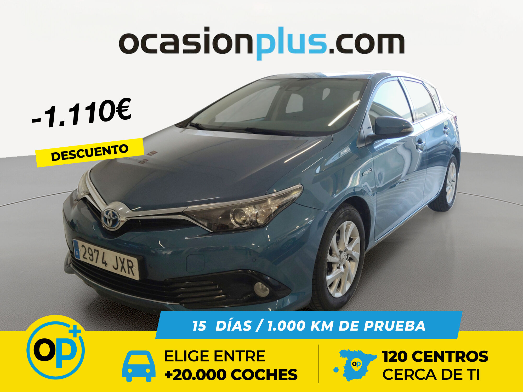 TOYOTA Auris (1.8 Hybrid Active 100 kW (136 CV)) en Madrid
