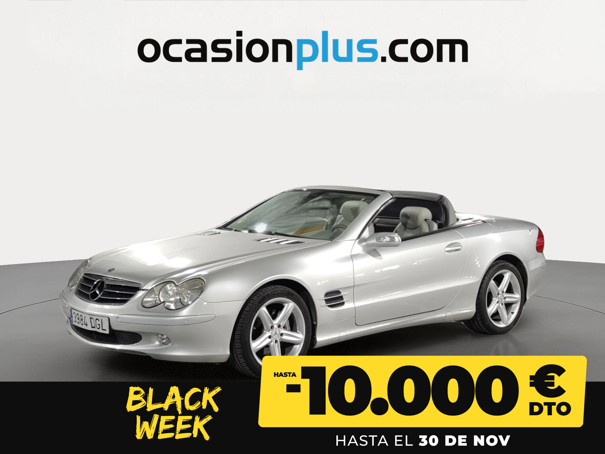 MERCEDES Clase SL (SL 500 225 kW (306 CV)) en Madrid