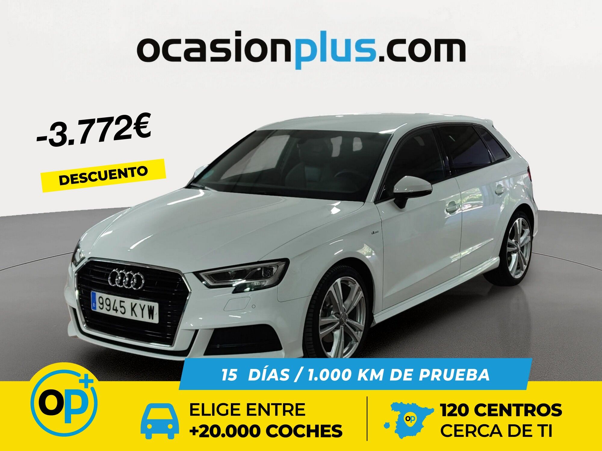 AUDI A3 (S line edition 1.6 TDI 85 kW (116 CV) S tronic) en Madrid