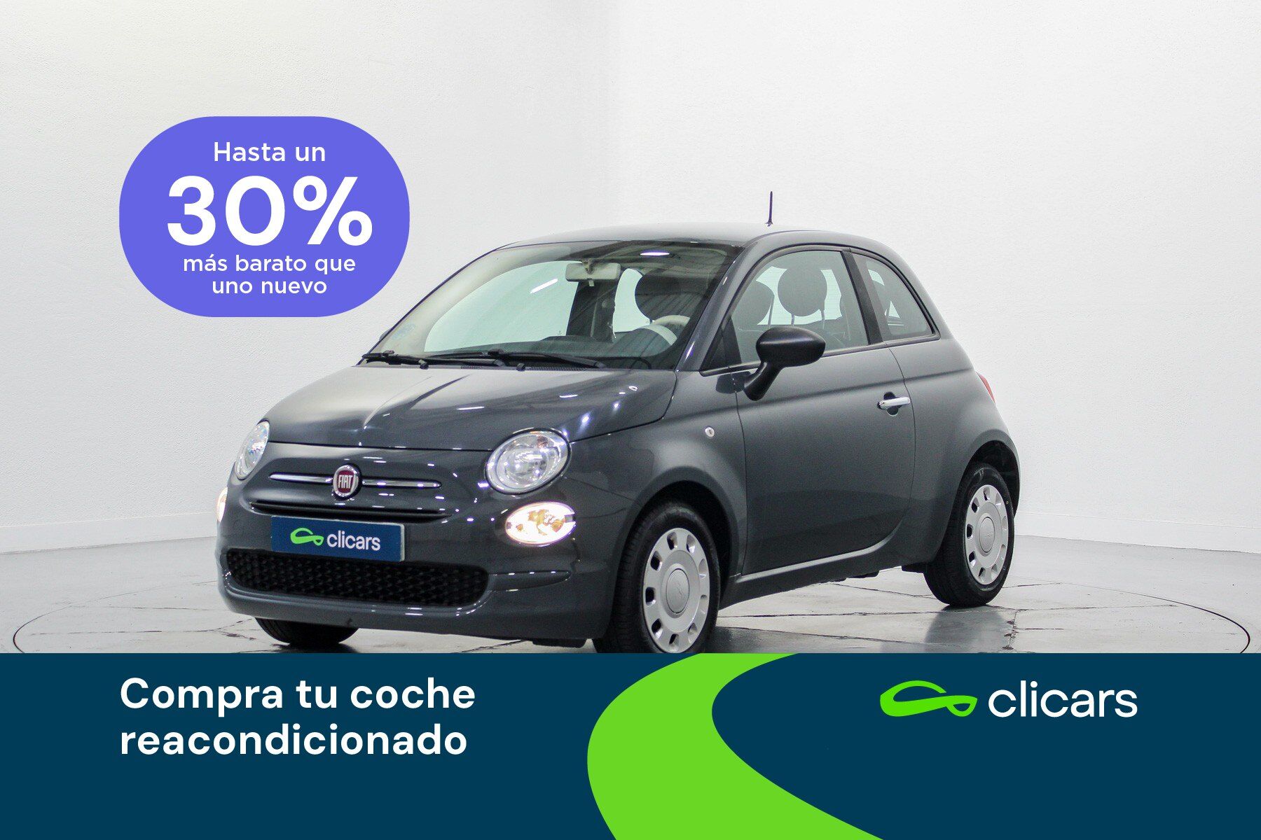 FIAT 500 (500 1.0 Hybrid Cult 52kW) en Madrid