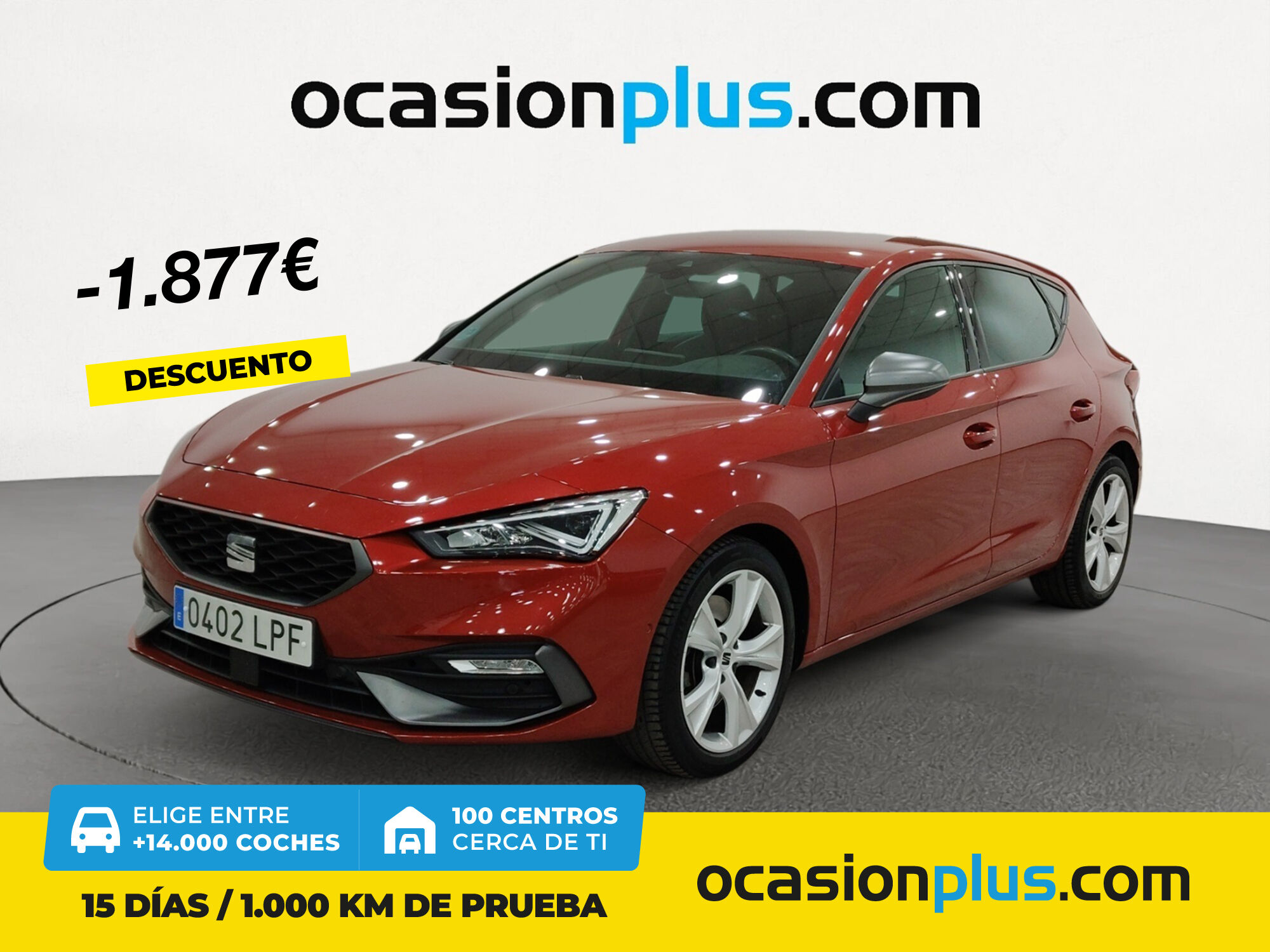 SEAT León (1.5 TSI S&S FR Go L 110 kW (150 CV)) en Madrid