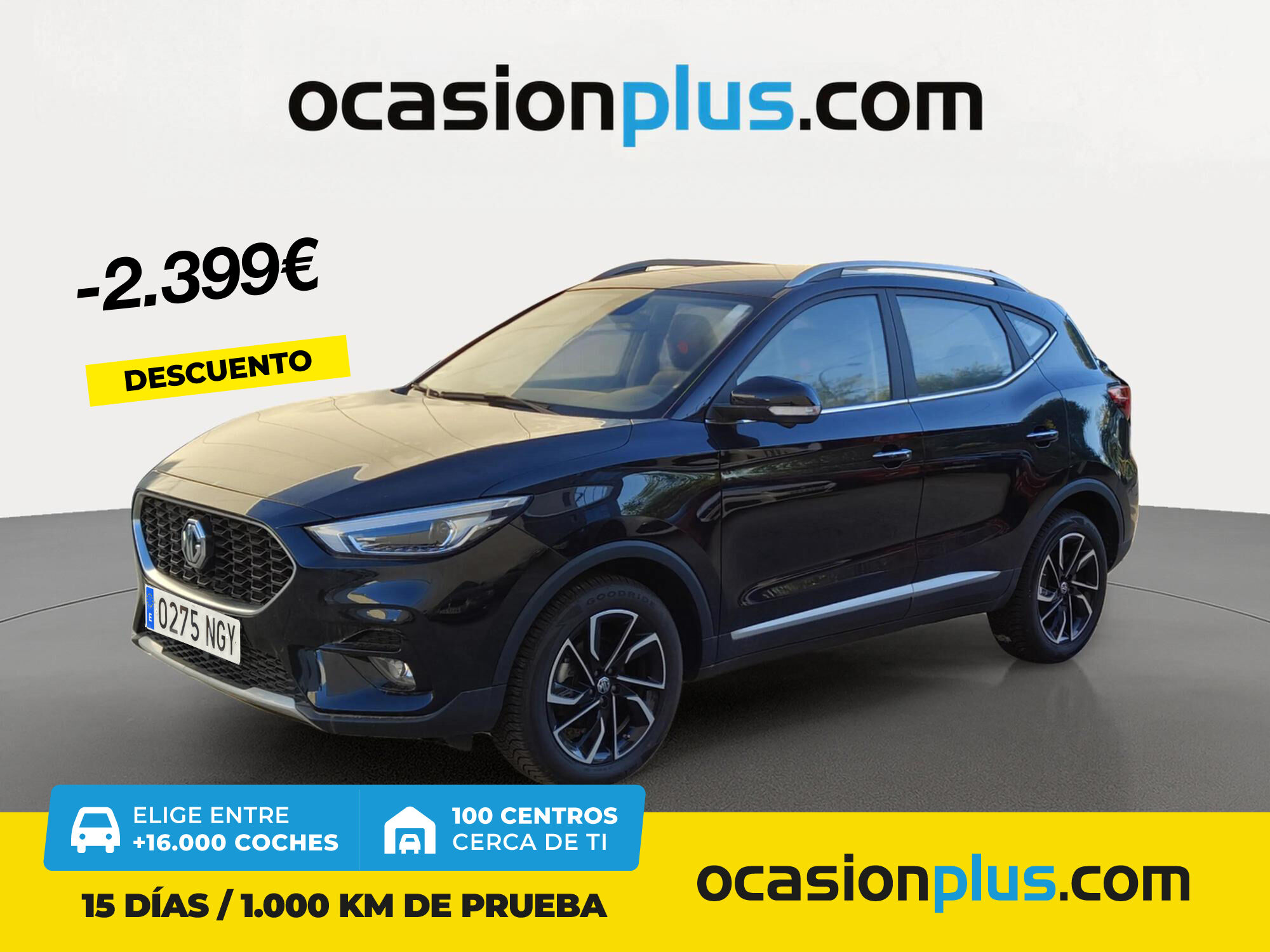 MG ZS (1.0T Luxury Auto 82 kW (111 CV)) en Madrid