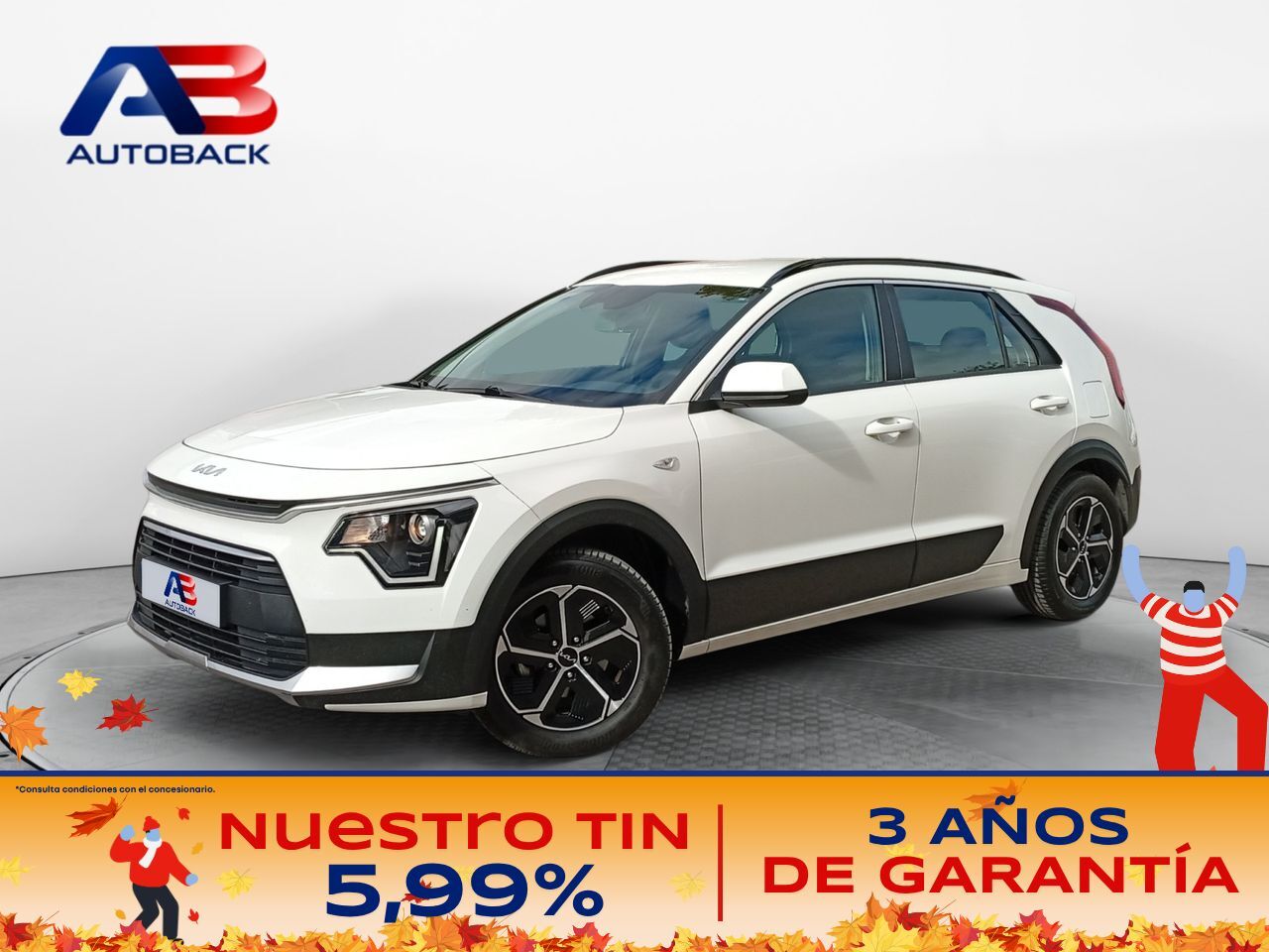 KIA Niro (1.6 GDi HEV 104kW (141CV) Concept) en Madrid