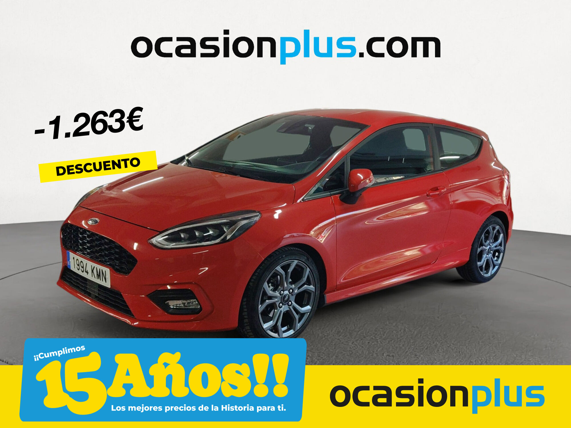 FORD Fiesta (1.0 EcoBoost S&S ST-Line 103 kW (140 CV)) en Madrid