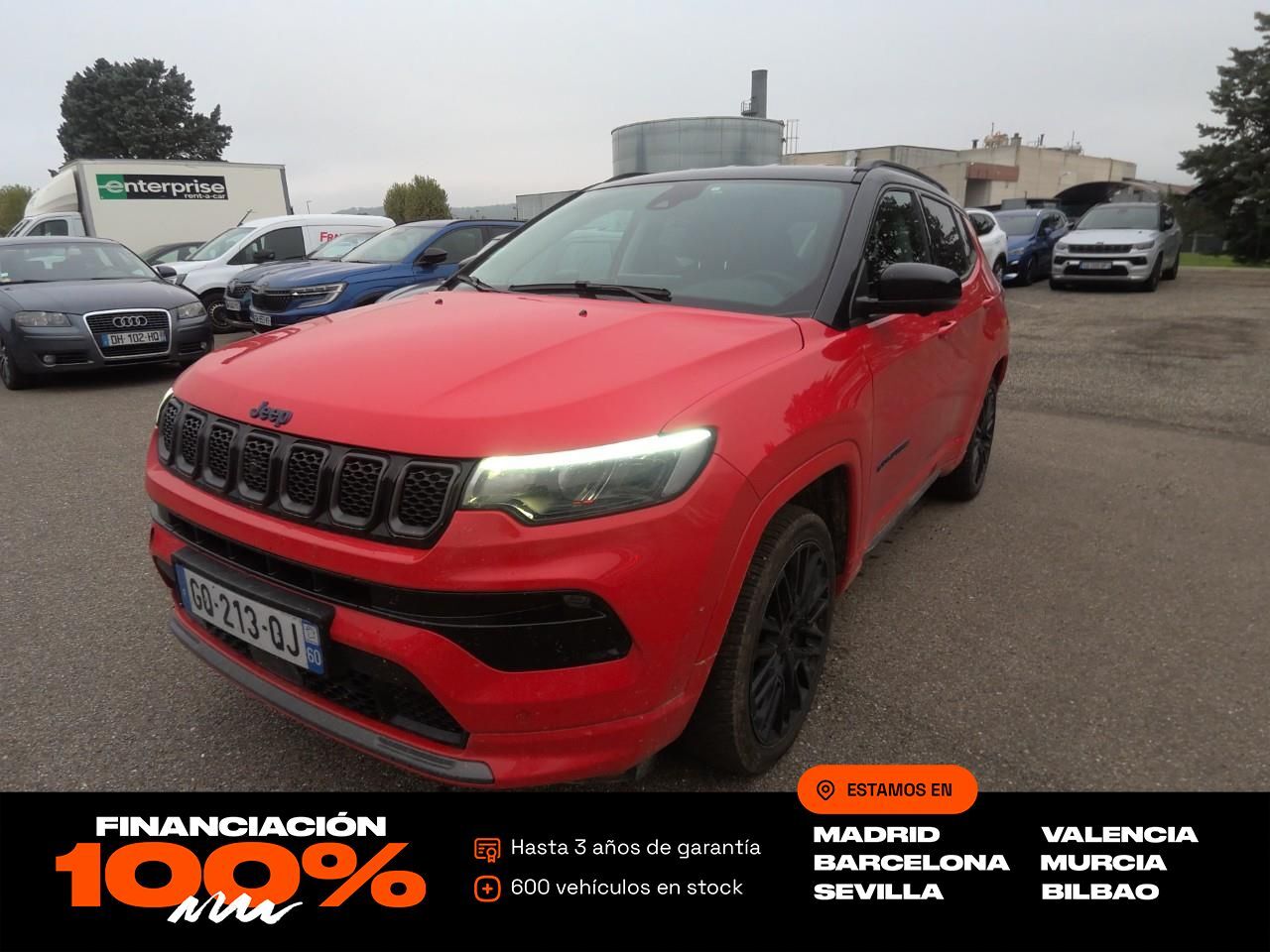 JEEP Compass (4Xe 1.3 PHEV 177kW (240CV) S AT AWD) en Madrid