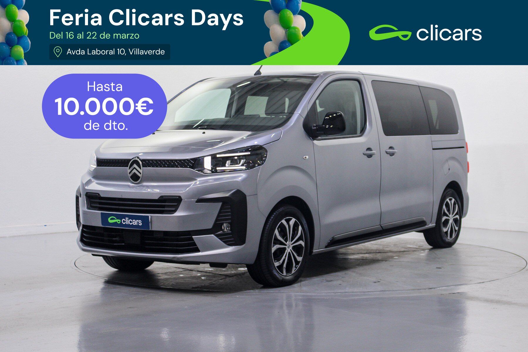 Foto del CITROEN SpaceTourer BlueHDI M Plus EAT8 180
