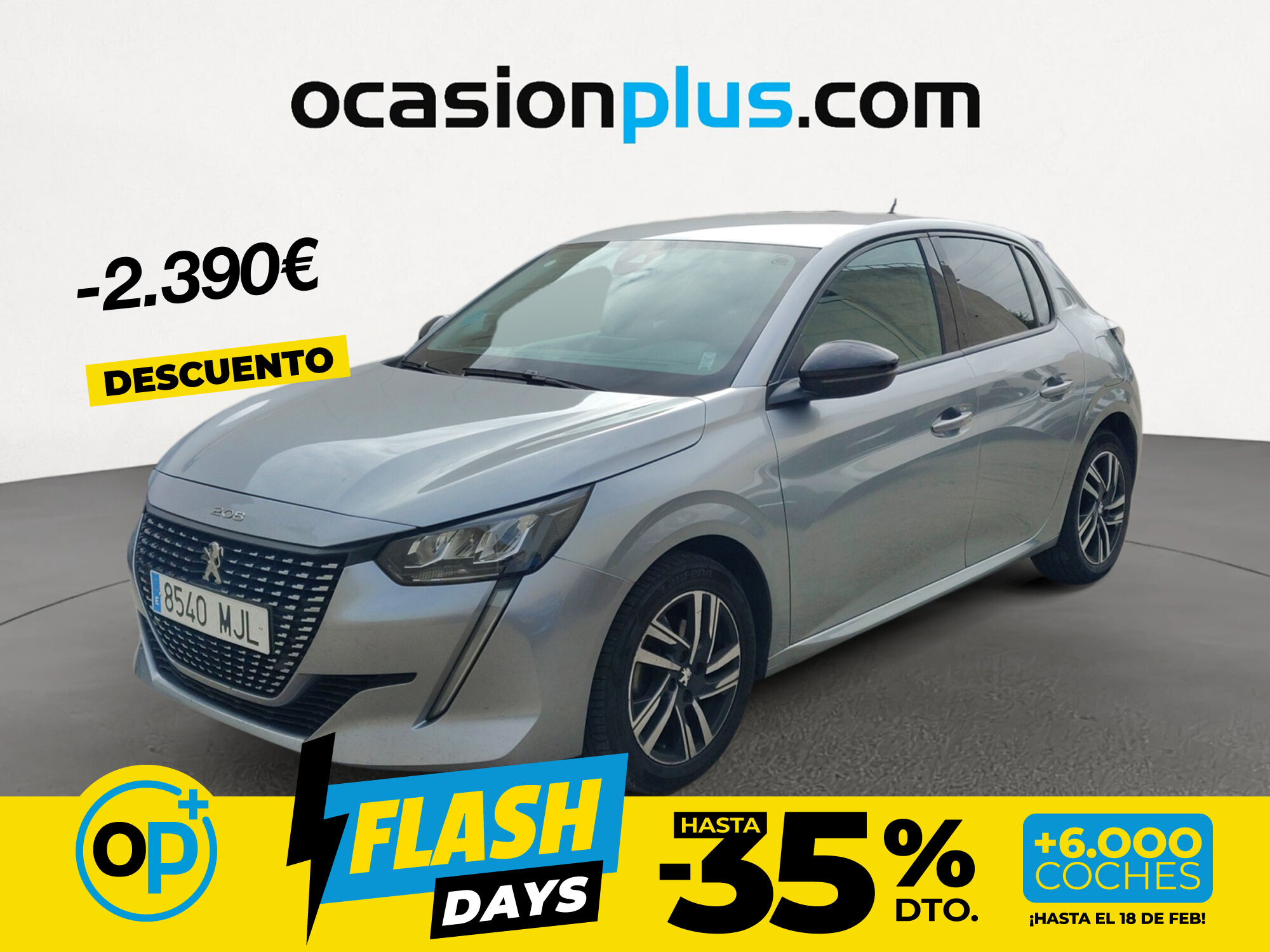 Foto del PEUGEOT 208 1.2 Puretech S&S Allure Pack 100