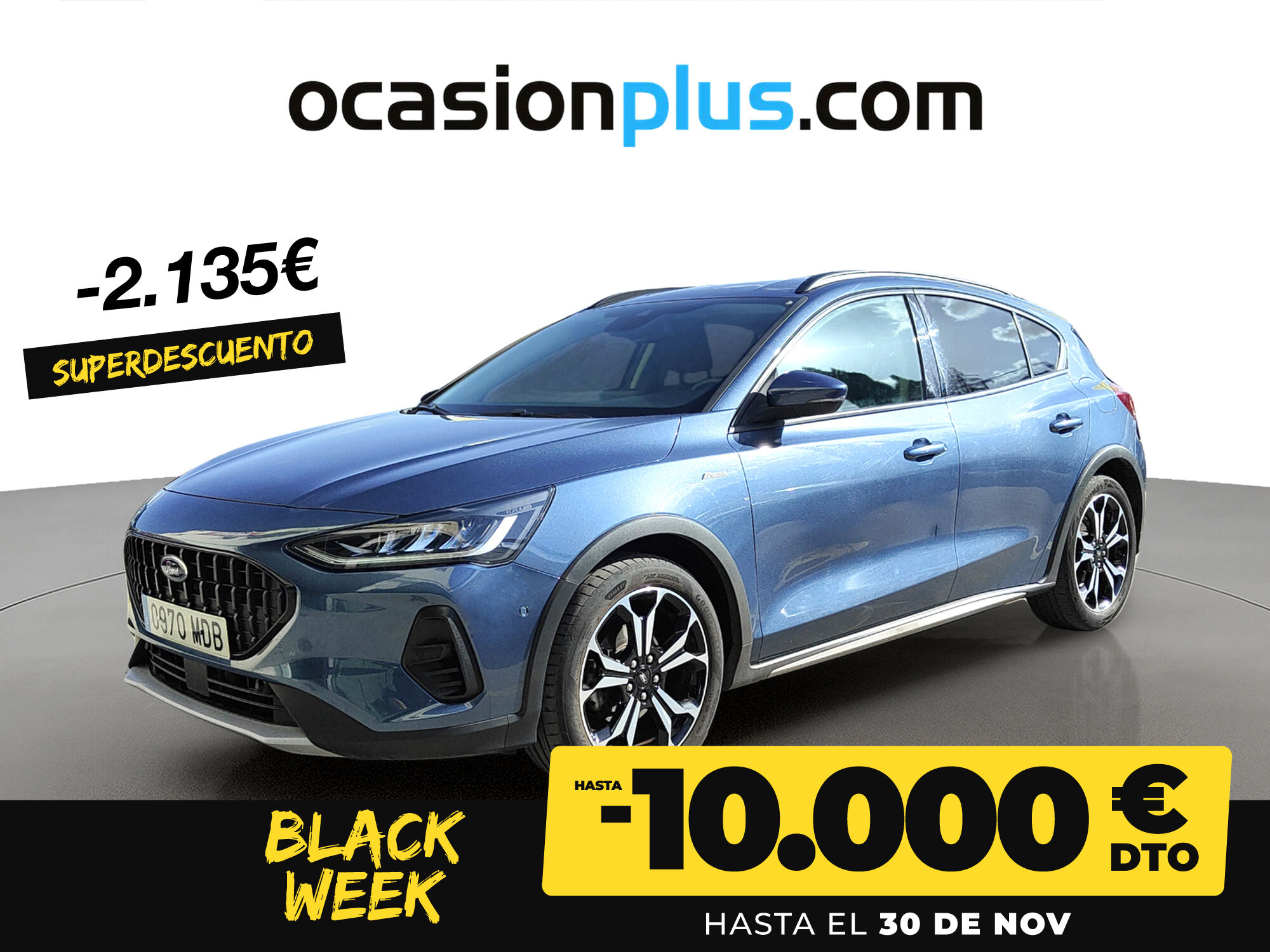 FORD Focus (1.0 Ecoboost MHEV Active 114 kW (155 CV)) en Madrid