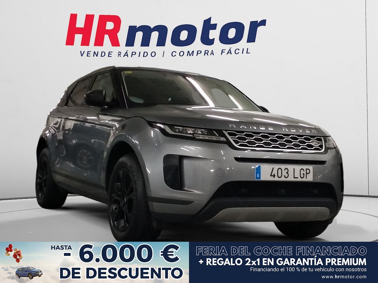 LAND ROVER Range Rover Evoque (D150 AWD) en Madrid