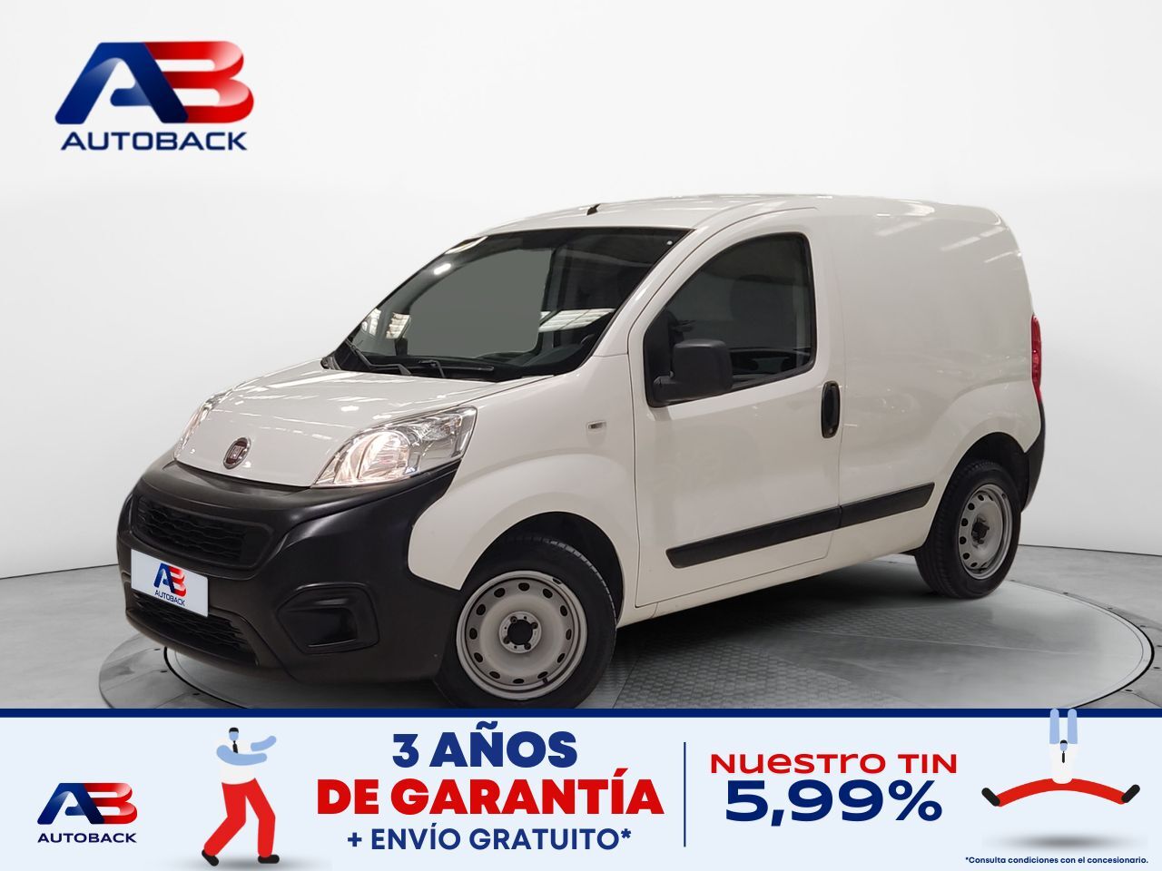 FIAT Fiorino (Cargo 1.3 Multijet 95CV MT5 E6) en Madrid
