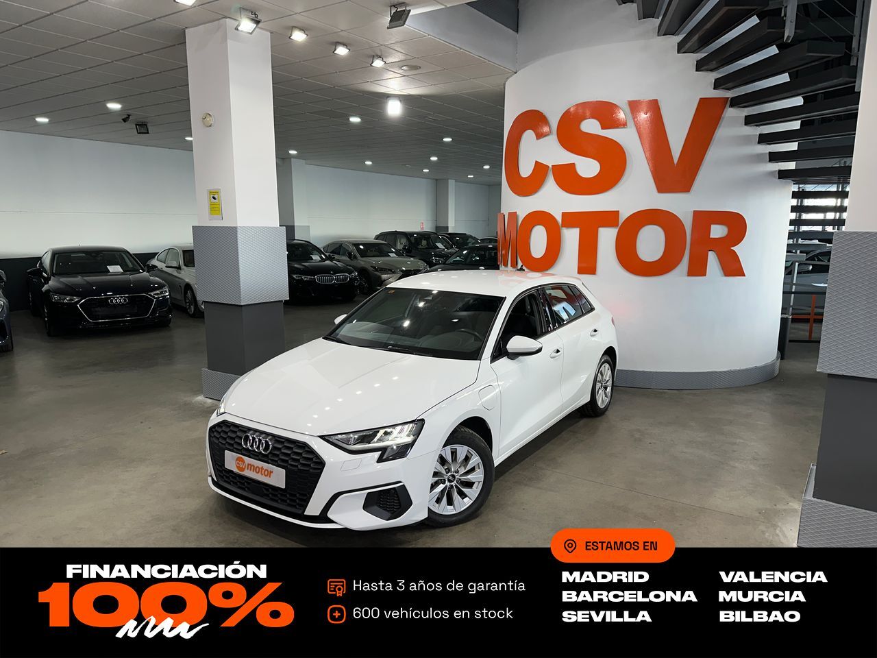 AUDI A3 (Sportback Advanced 40 TFSI e 150kW S tro) en Madrid