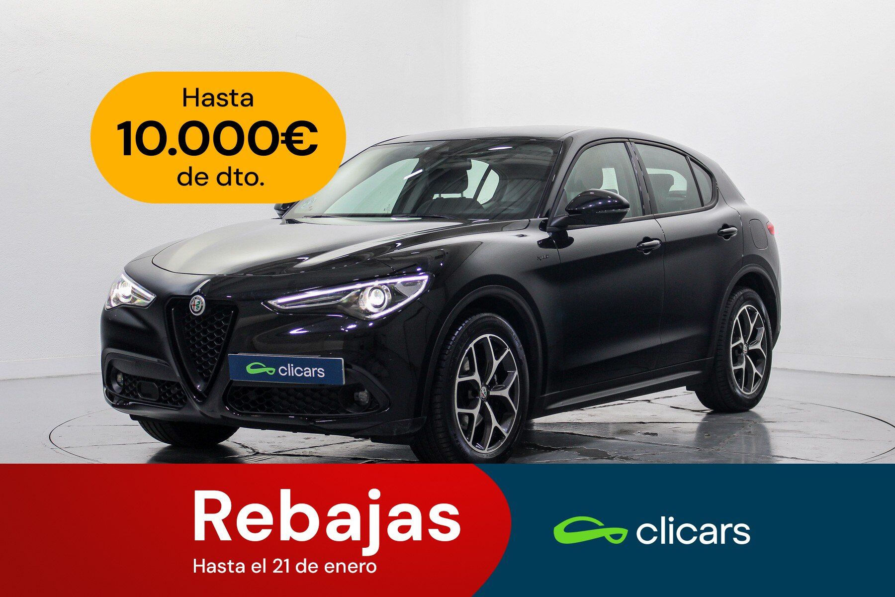 ALFA ROMEO Stelvio (Stelvio 2.2 Sprint RWD 190 Aut.) en Madrid