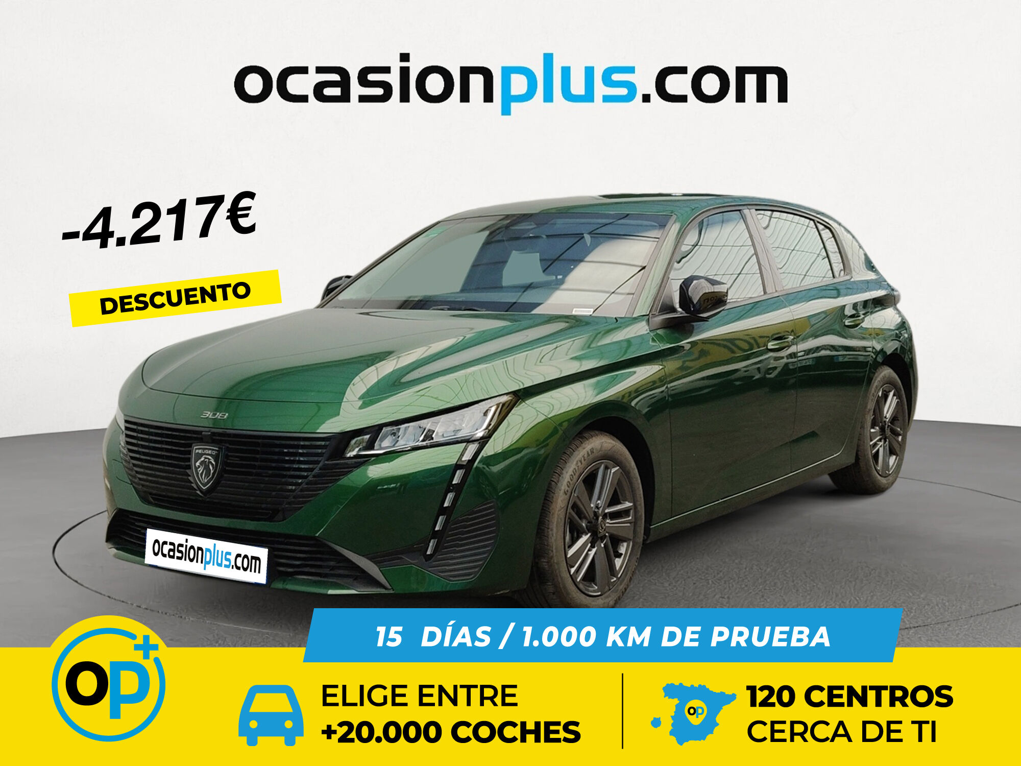 PEUGEOT 308 (PureTech 130 S&S Active Pack EAT8 96 kW (130 CV)) en Madrid