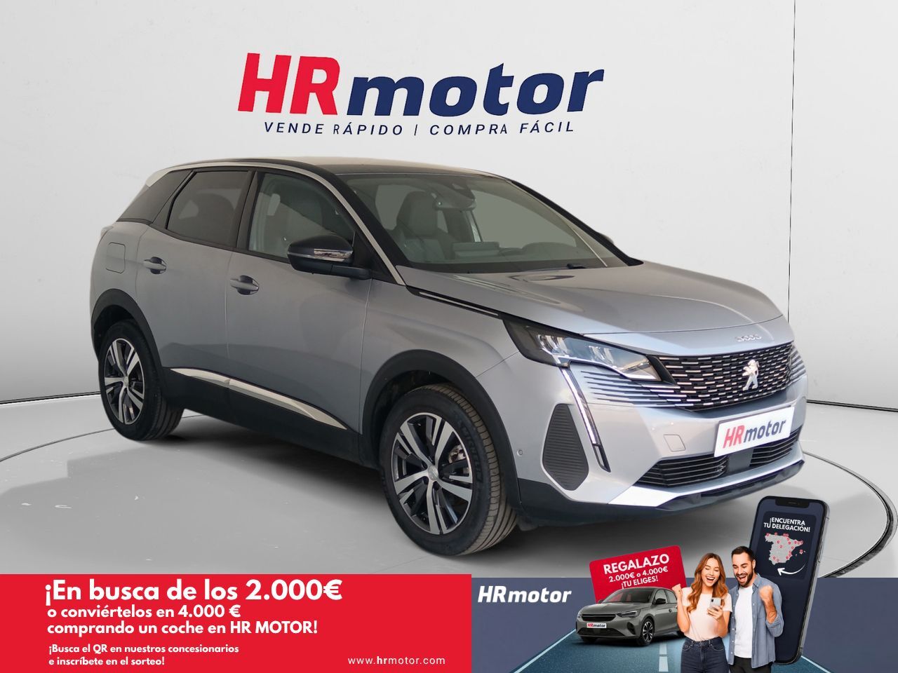 PEUGEOT 3008 (1.2 Hybrid Allure Pack) en Madrid
