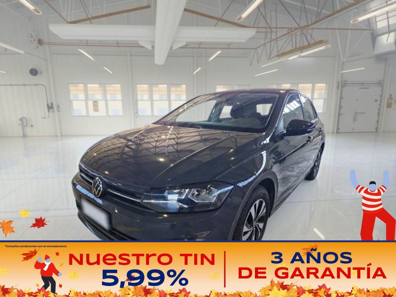 VOLKSWAGEN Polo (Advance 1.0 TSI 70kW (95CV)) en Madrid