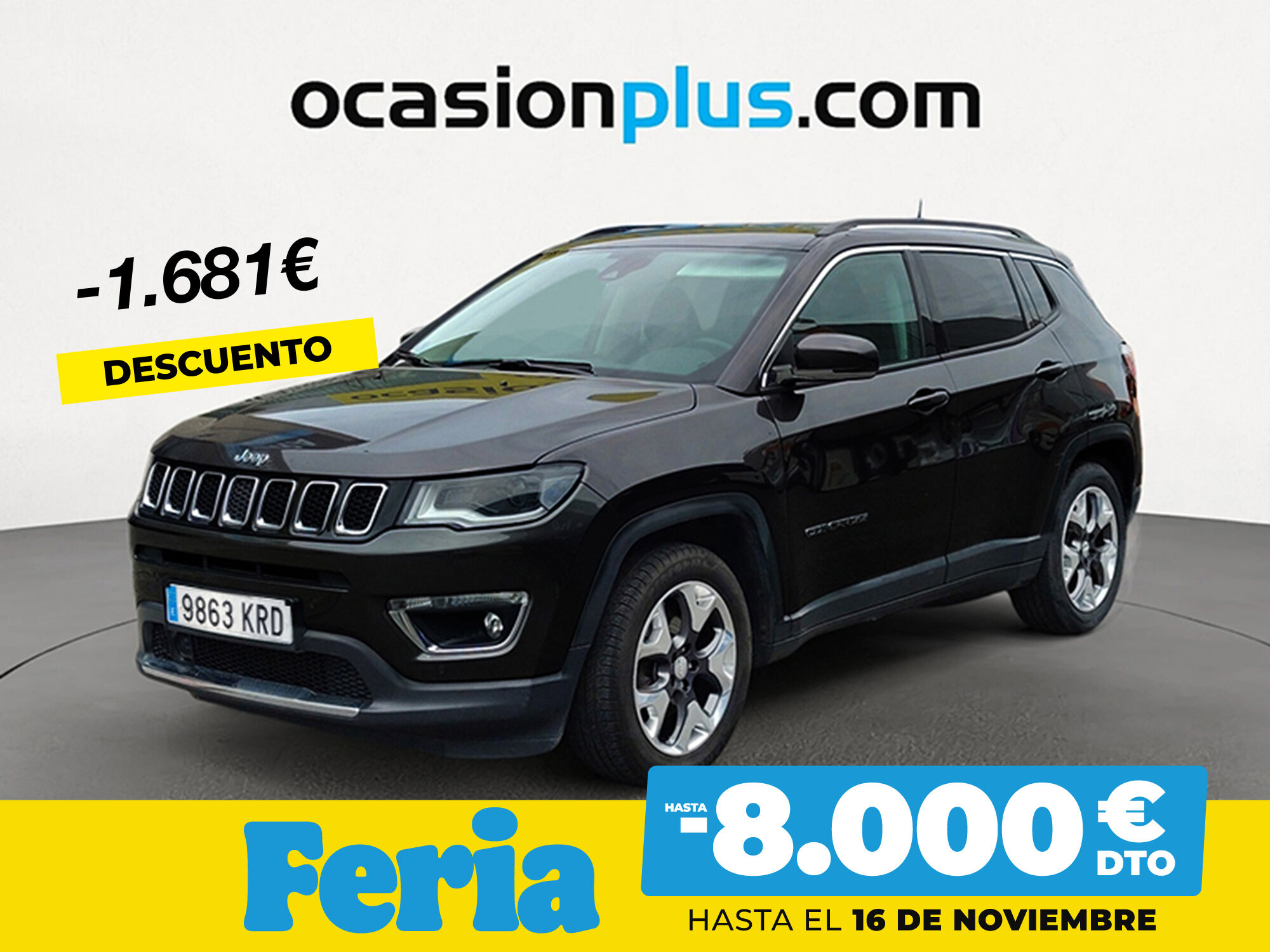 JEEP Compass (1.4 Multiair Limited 4x2 103 kW (140 CV)) en Madrid