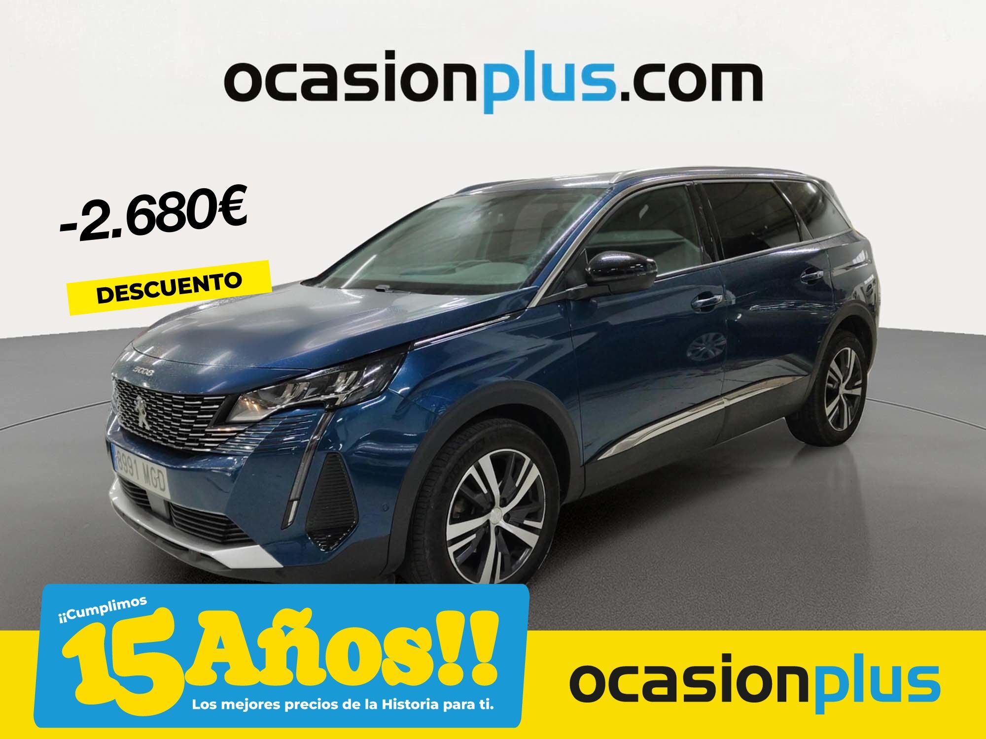 PEUGEOT 5008 (BlueHDI 130 S&S Allure Pack EAT8 96 kW (130 CV)) en Madrid