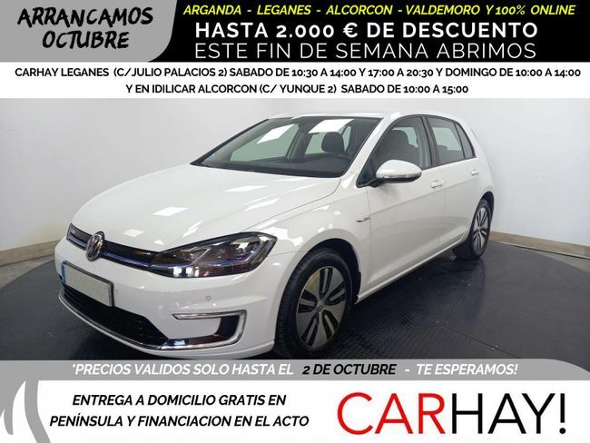 VOLKSWAGEN Golf (E-GOLF 100KW 136CV MT1) en Madrid