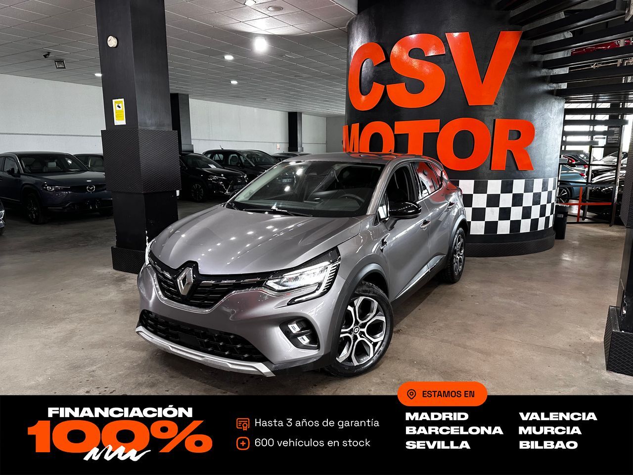 RENAULT Captur (techno E-Tech PHEV 117kW) en Madrid
