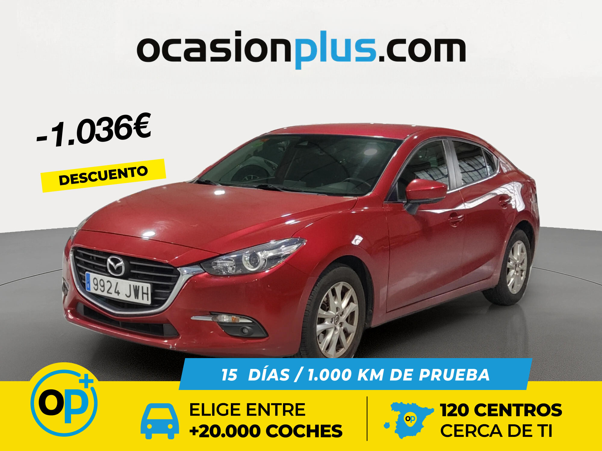 MAZDA Mazda3 (2.0 GE Sedan Style MT 88 kW (120 CV)) en Madrid