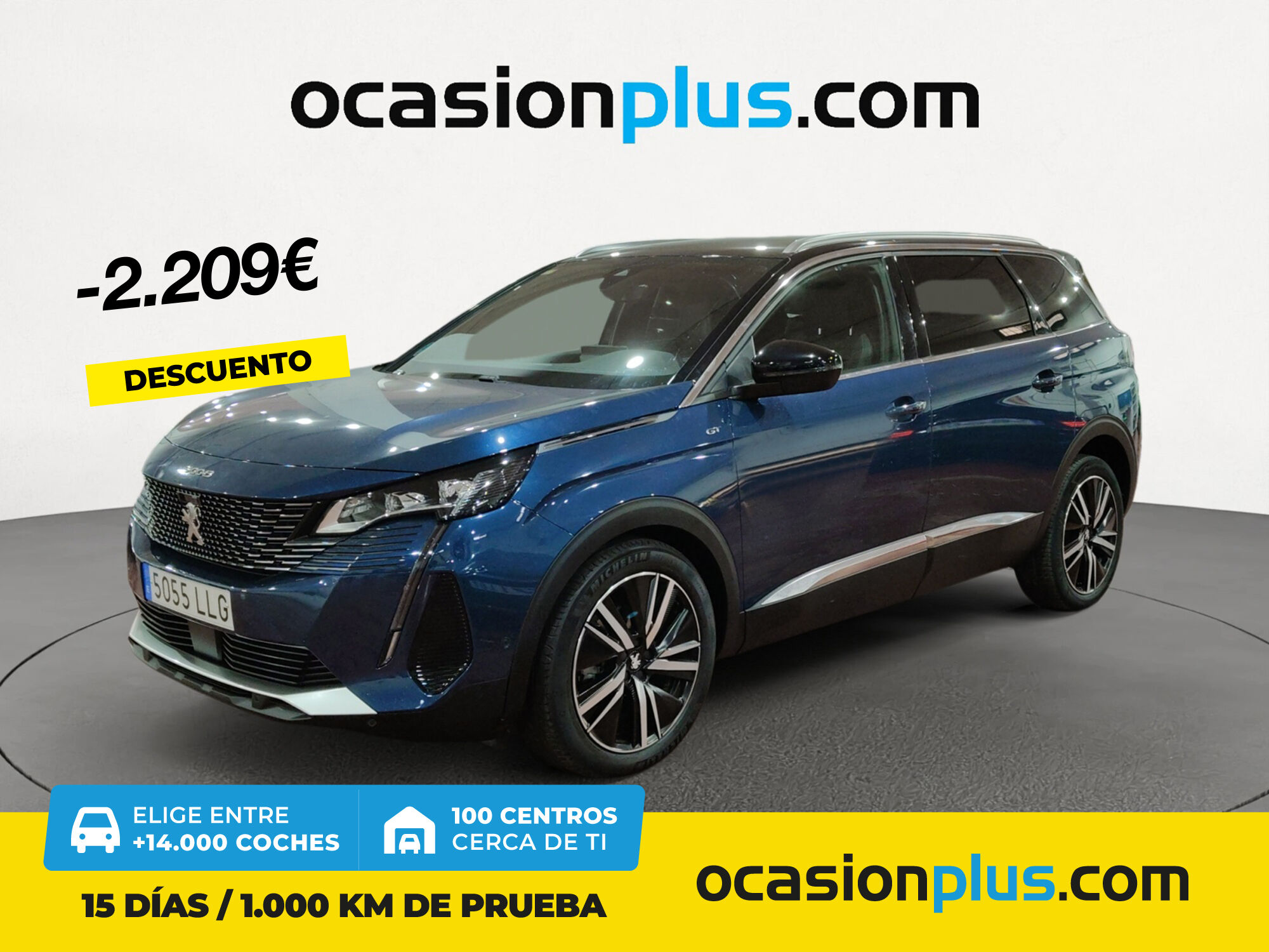PEUGEOT 5008 (PureTech 180 S&S GT Pack EAT8 132 kW (180 CV)) en Madrid