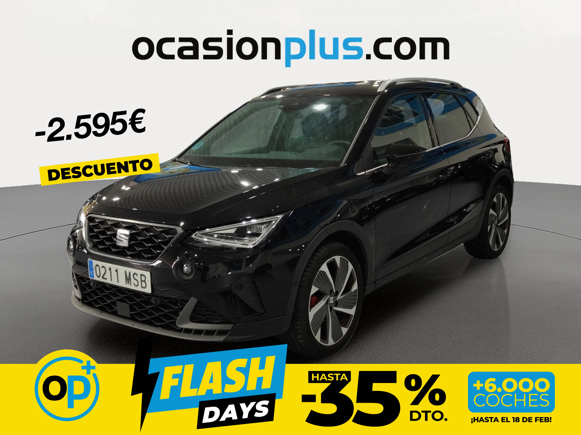 Foto del SEAT Arona 1.5 TSI S&S FR DSG7 XM 150