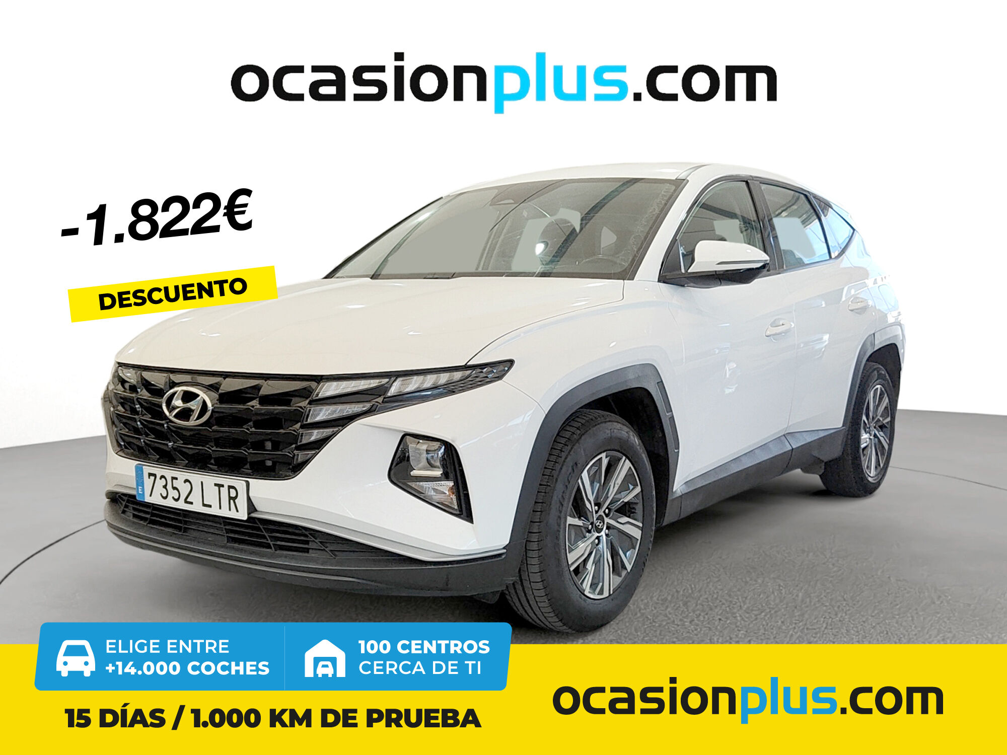 HYUNDAI Tucson (1.6 TGDI Klass 4x2 110 kW (150 CV)) en Madrid