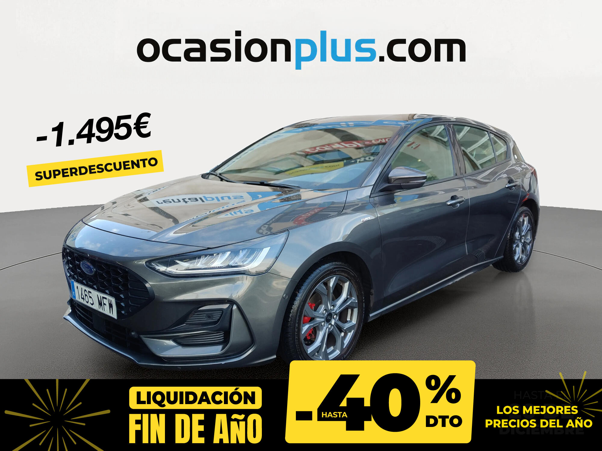 FORD Focus (1.0 Ecoboost MHEV ST-Line 92 kW (125 CV)) en Madrid