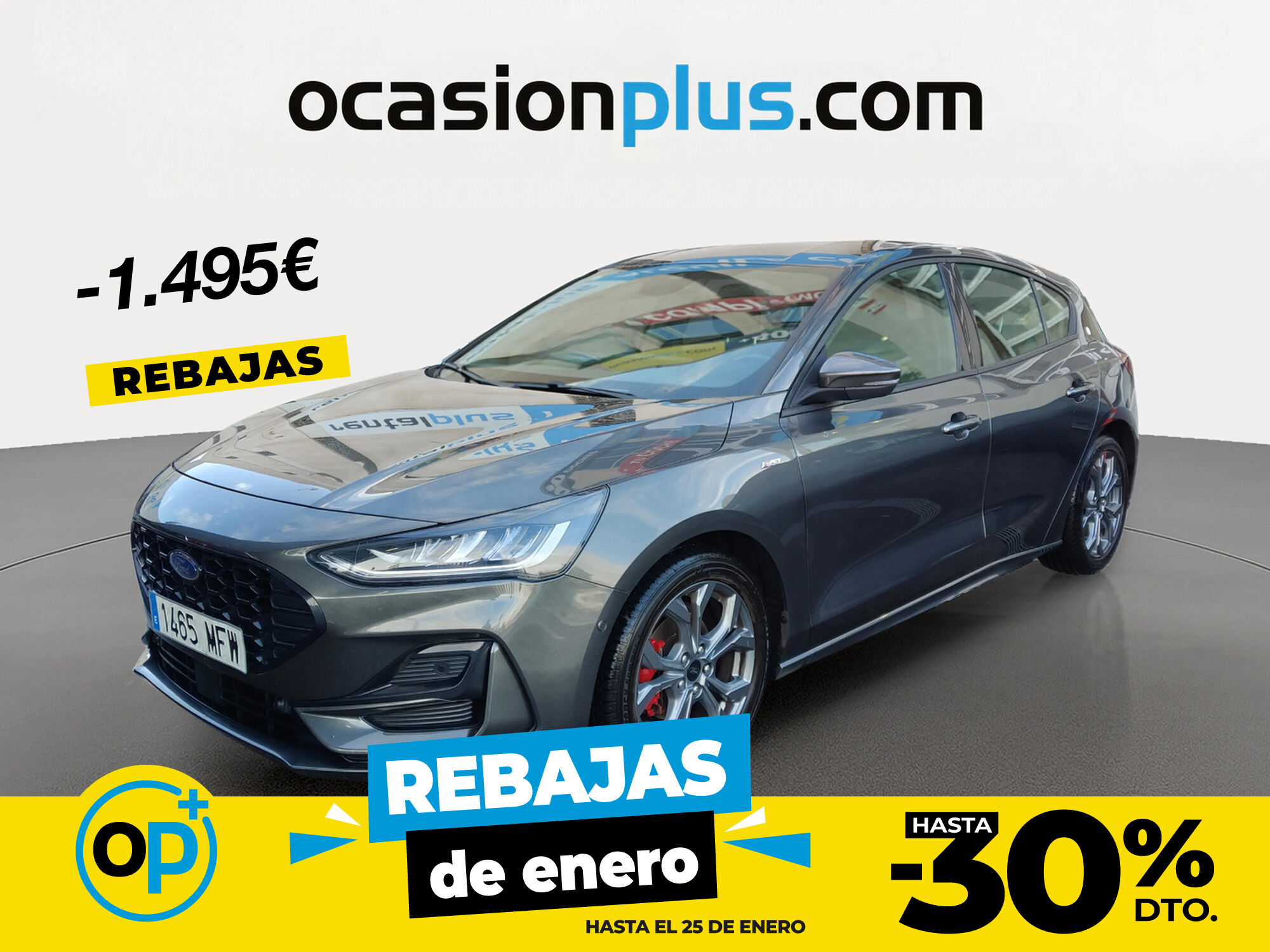 FORD Focus (1.0 Ecoboost MHEV ST-Line 92 kW (125 CV)) en Madrid