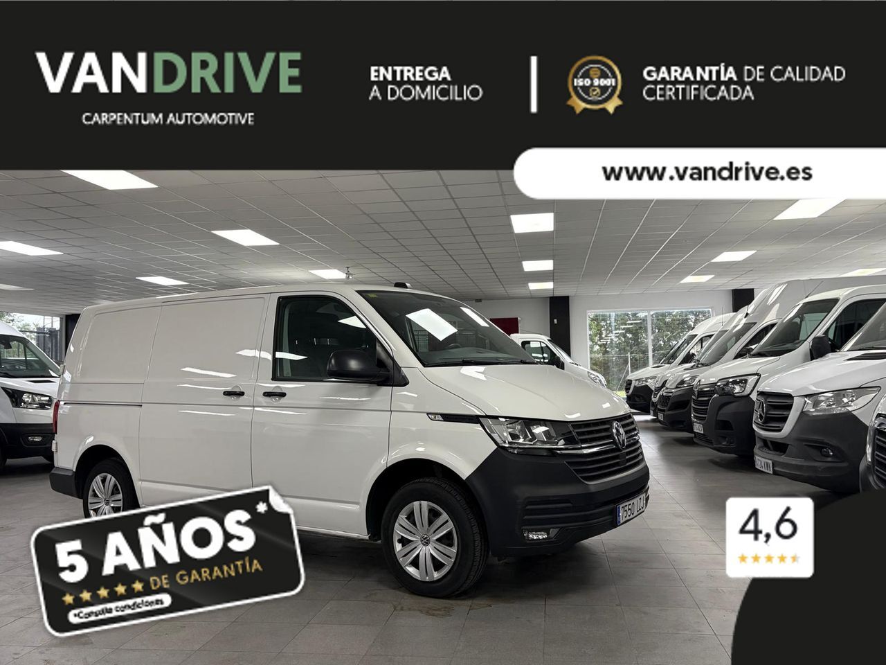 Foto del VOLKSWAGEN Transporter Furgón MRW 2.0TDI BMT 81kW