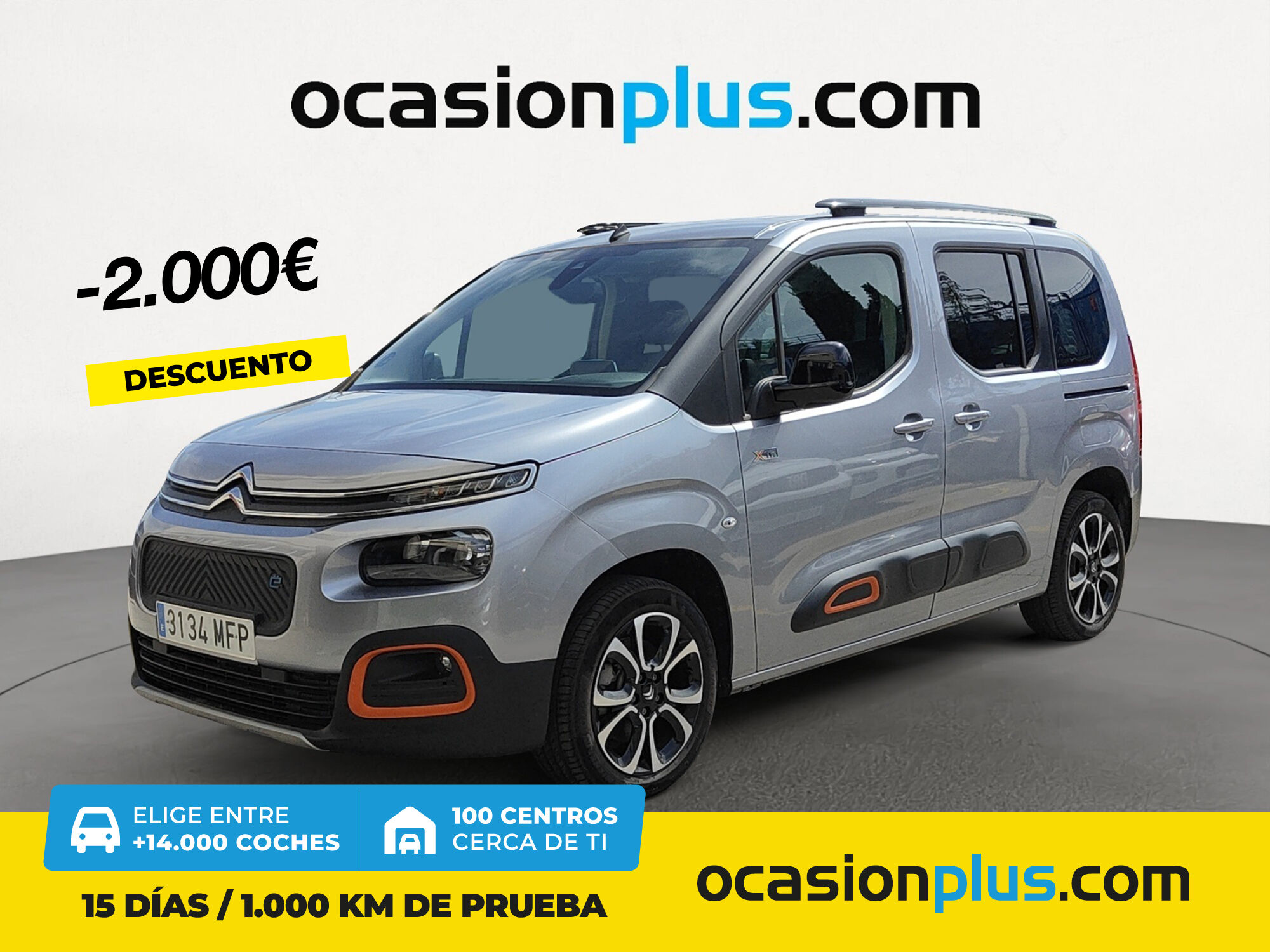 CITROEN Berlingo (Shine Talla M 50kWh 100 kW (136 CV)) en Madrid