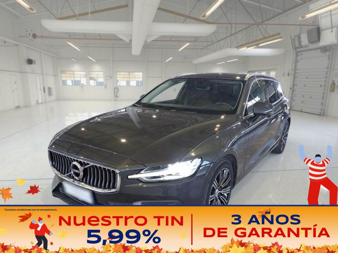 VOLVO V60 (2.0 T6 AWD Recharge Inscription Exp Auto) en Madrid