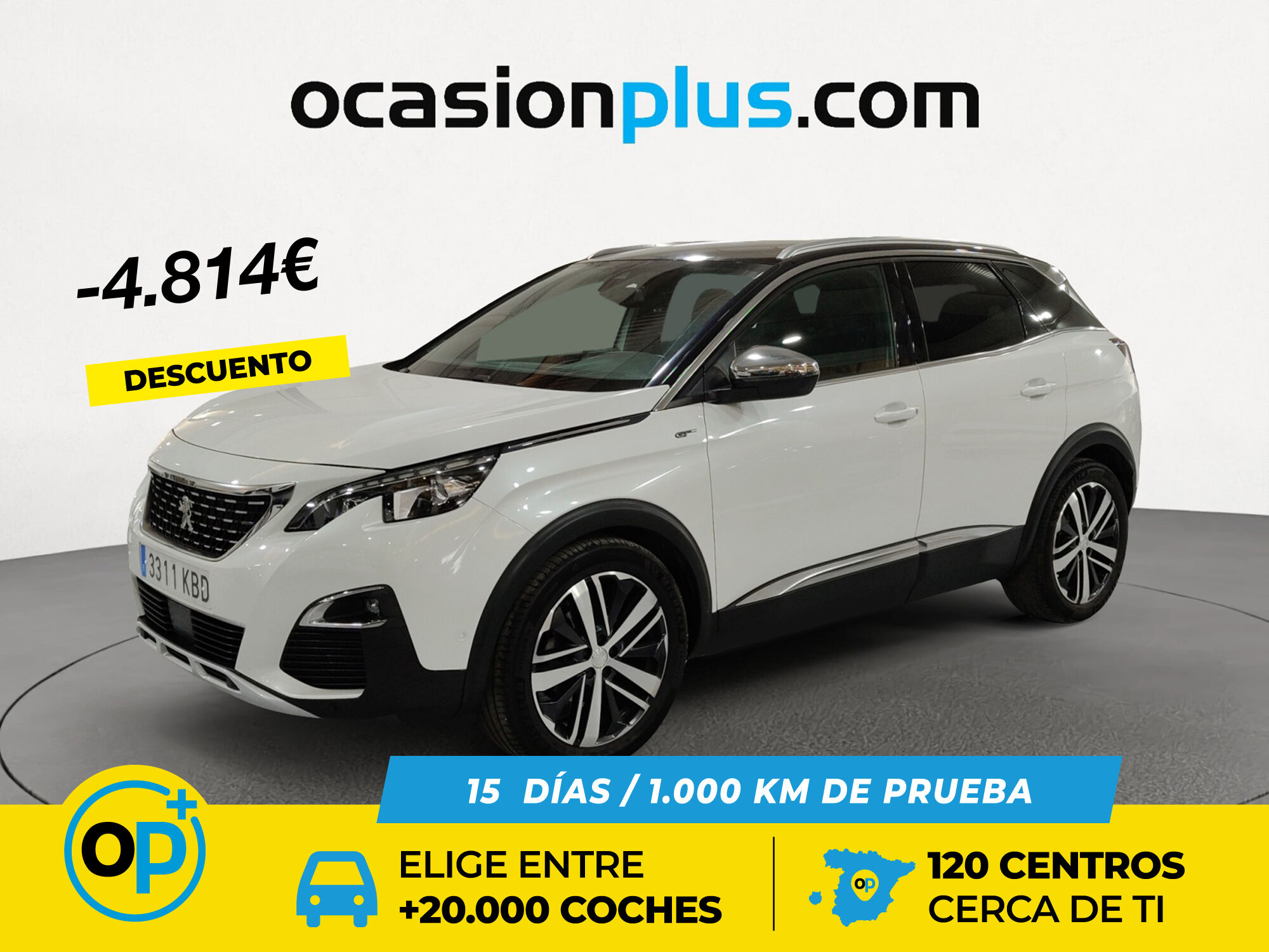Foto del PEUGEOT 3008 3008 2.0BlueHDi GT S&S EAT6 180
