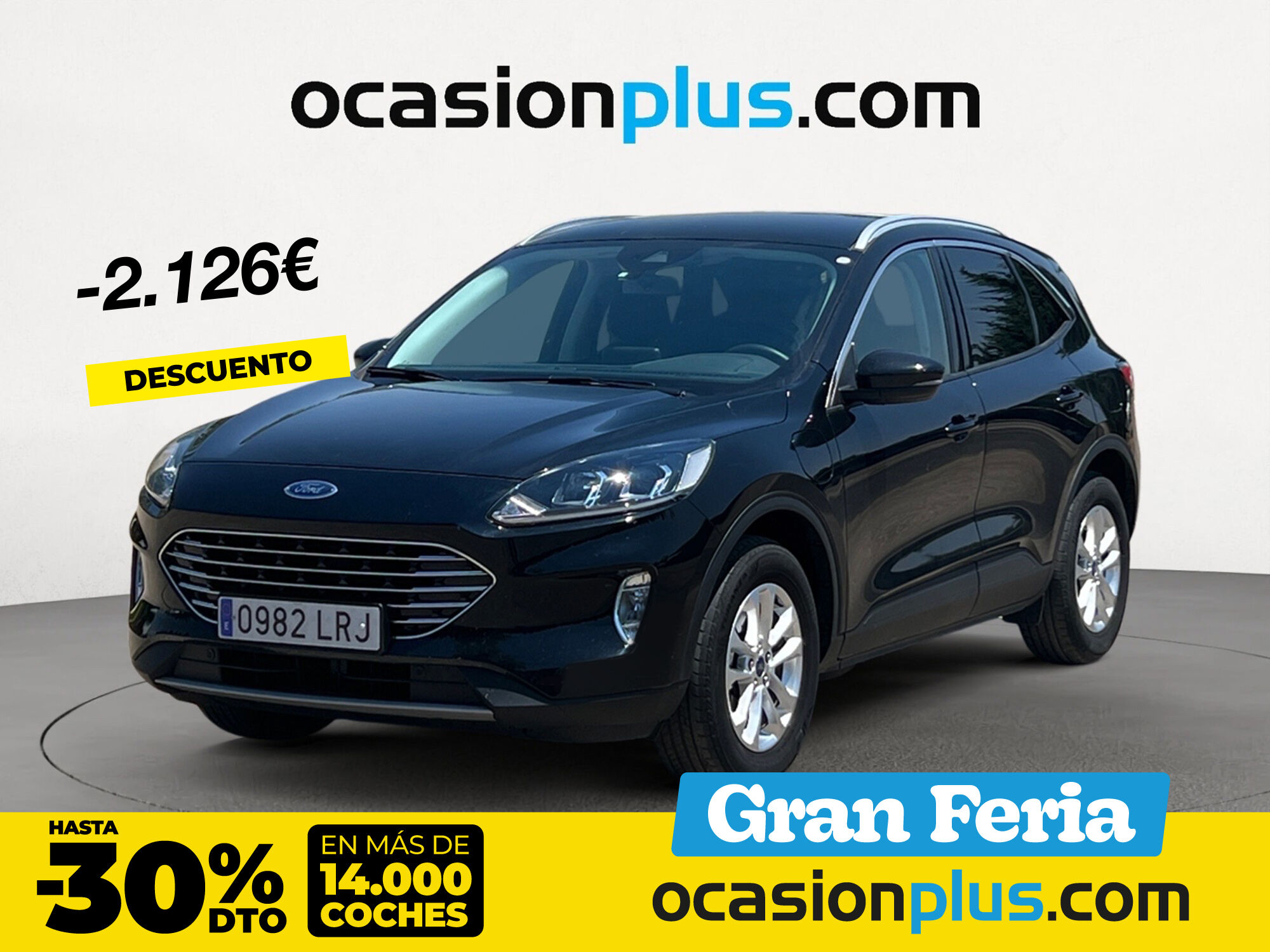 FORD Kuga (2.5 Duratec PHEV Titanium Auto 165 kW (225 CV)) en Madrid
