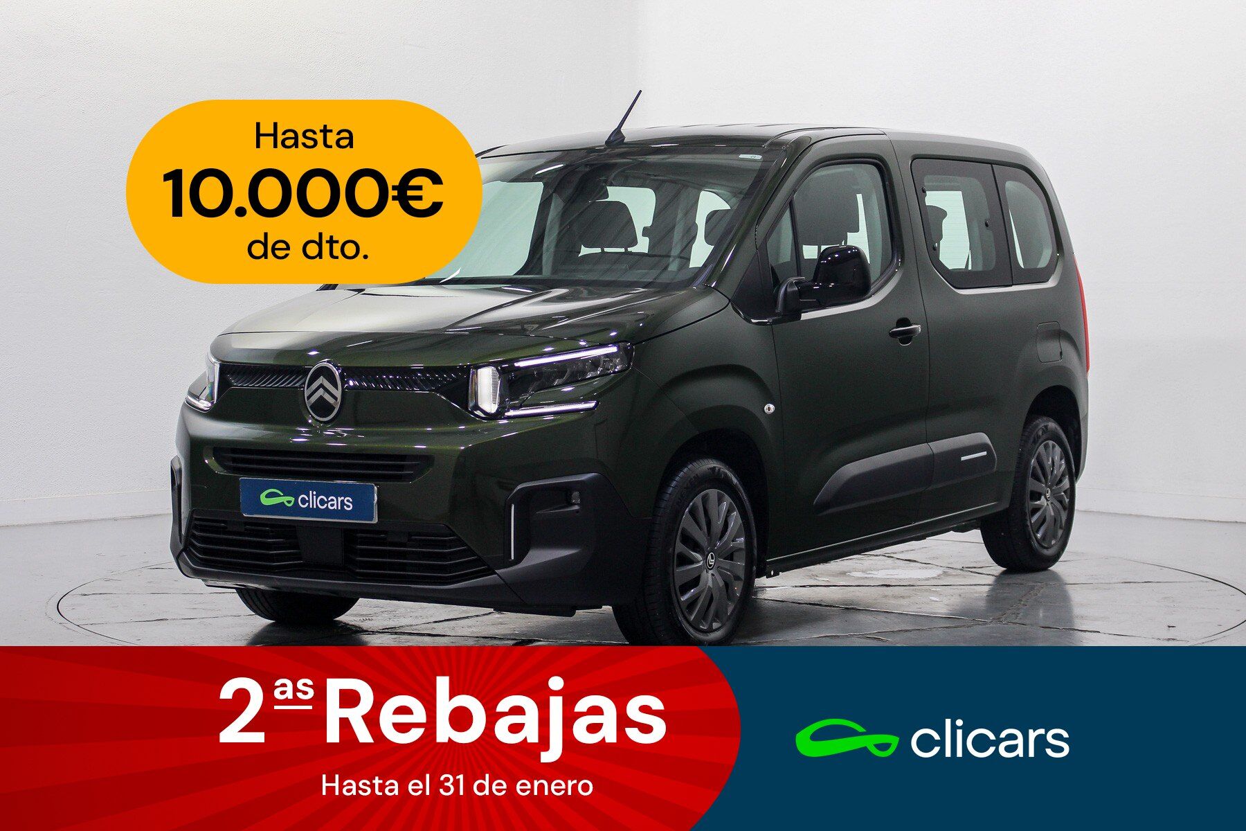 CITROEN Berlingo (Berlingo BlueHDi S&S Talla M Plus 100) en Madrid