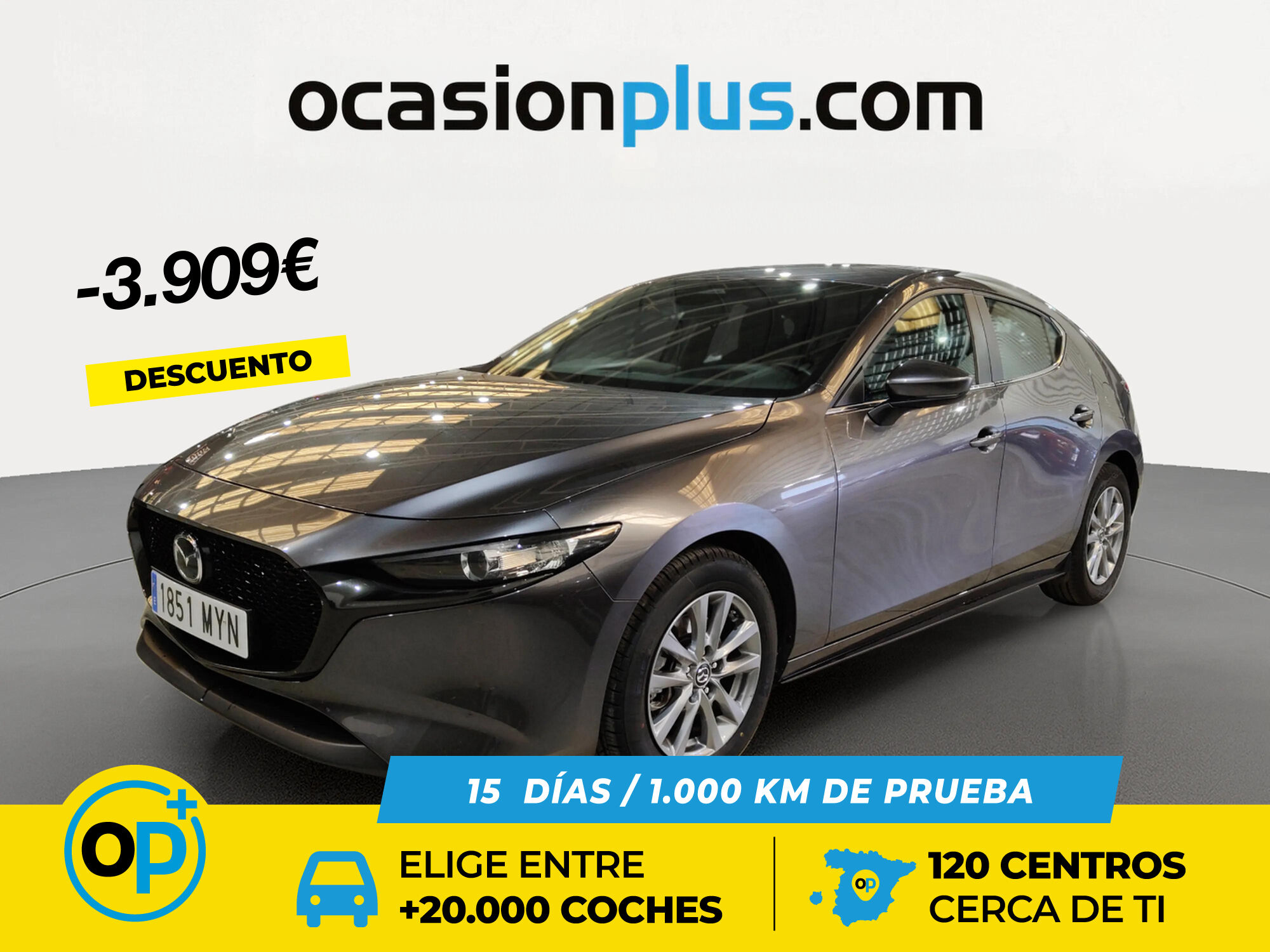 Foto del MAZDA Mazda3 Sedán 2.5 e-Skyactiv-G Centre-line Aut. 103kW