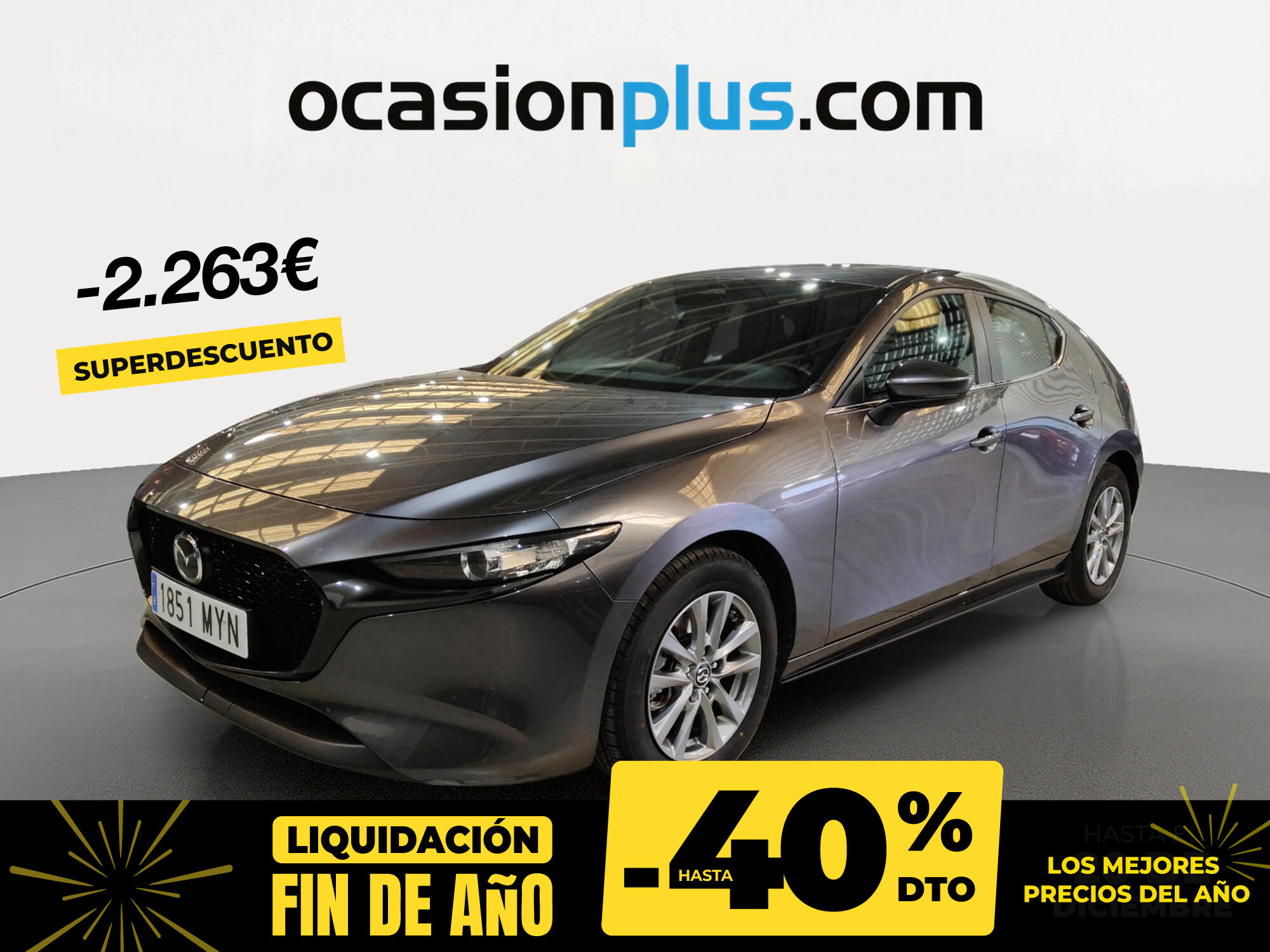 MAZDA Mazda3 (2.5L E-SKY G MHEV Prime-line 103 kW (140 CV)) en Madrid