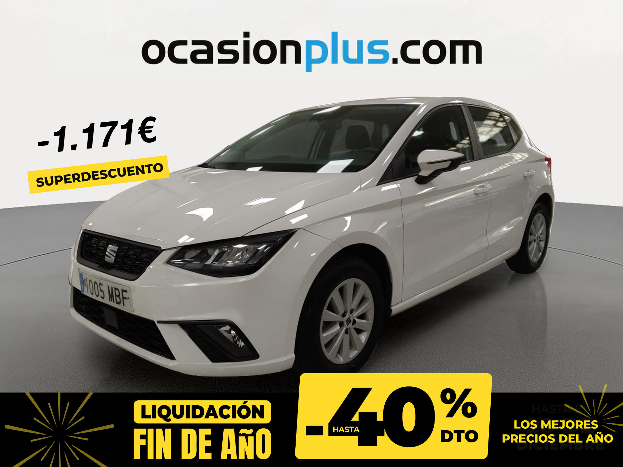SEAT Ibiza (1.0 MPI Reference Plus 59 kW (80 CV)) en Madrid