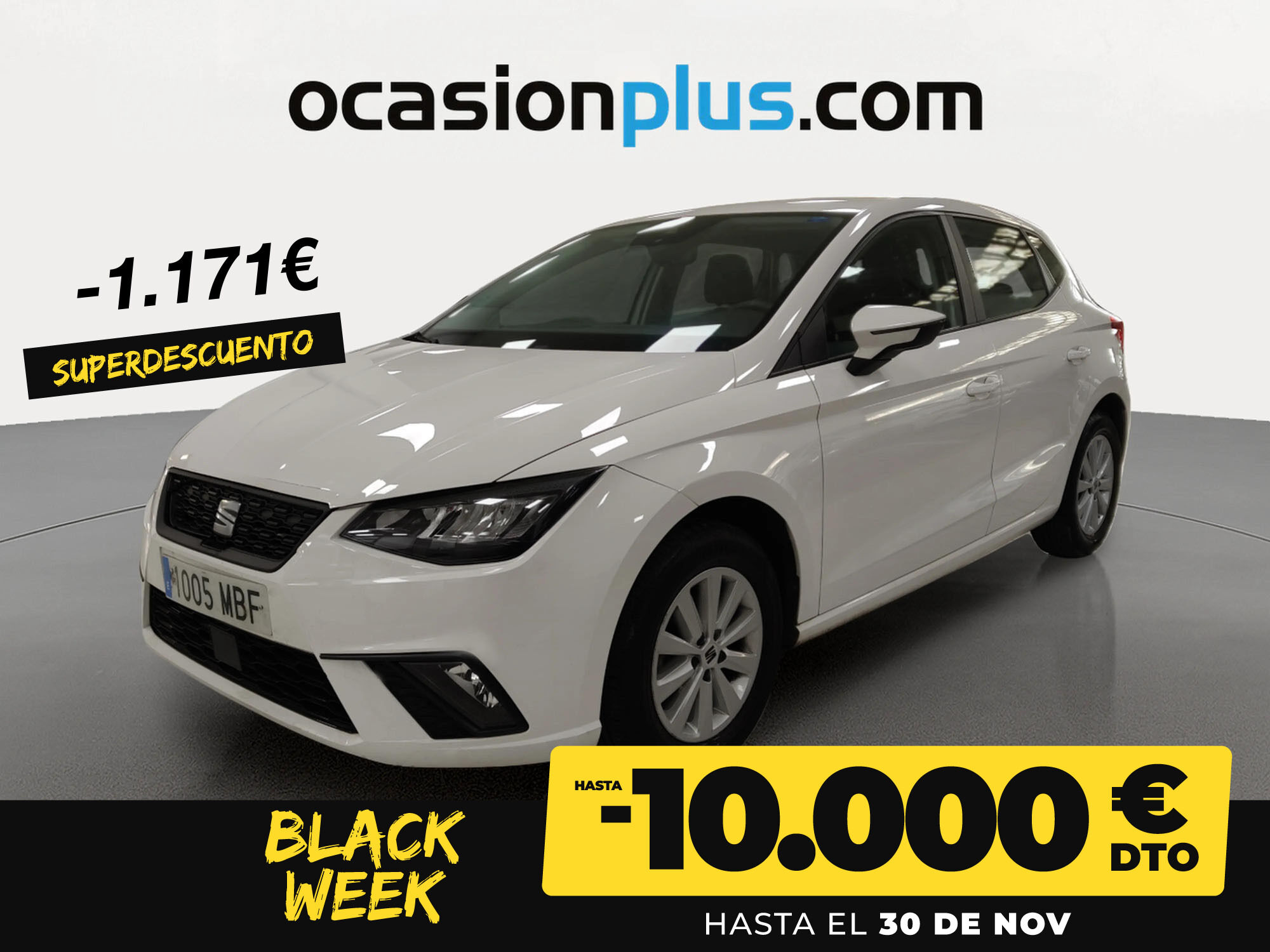 SEAT Ibiza (1.0 MPI Reference Plus 59 kW (80 CV)) en Madrid