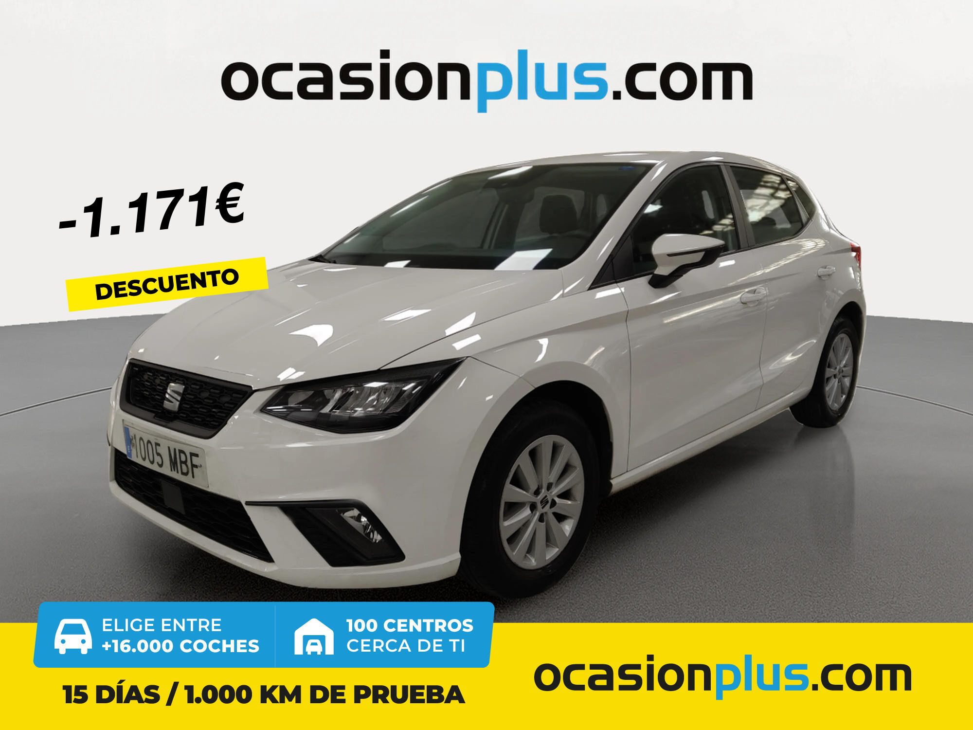 SEAT Ibiza (1.0 MPI Reference Plus 59 kW (80 CV)) en Madrid